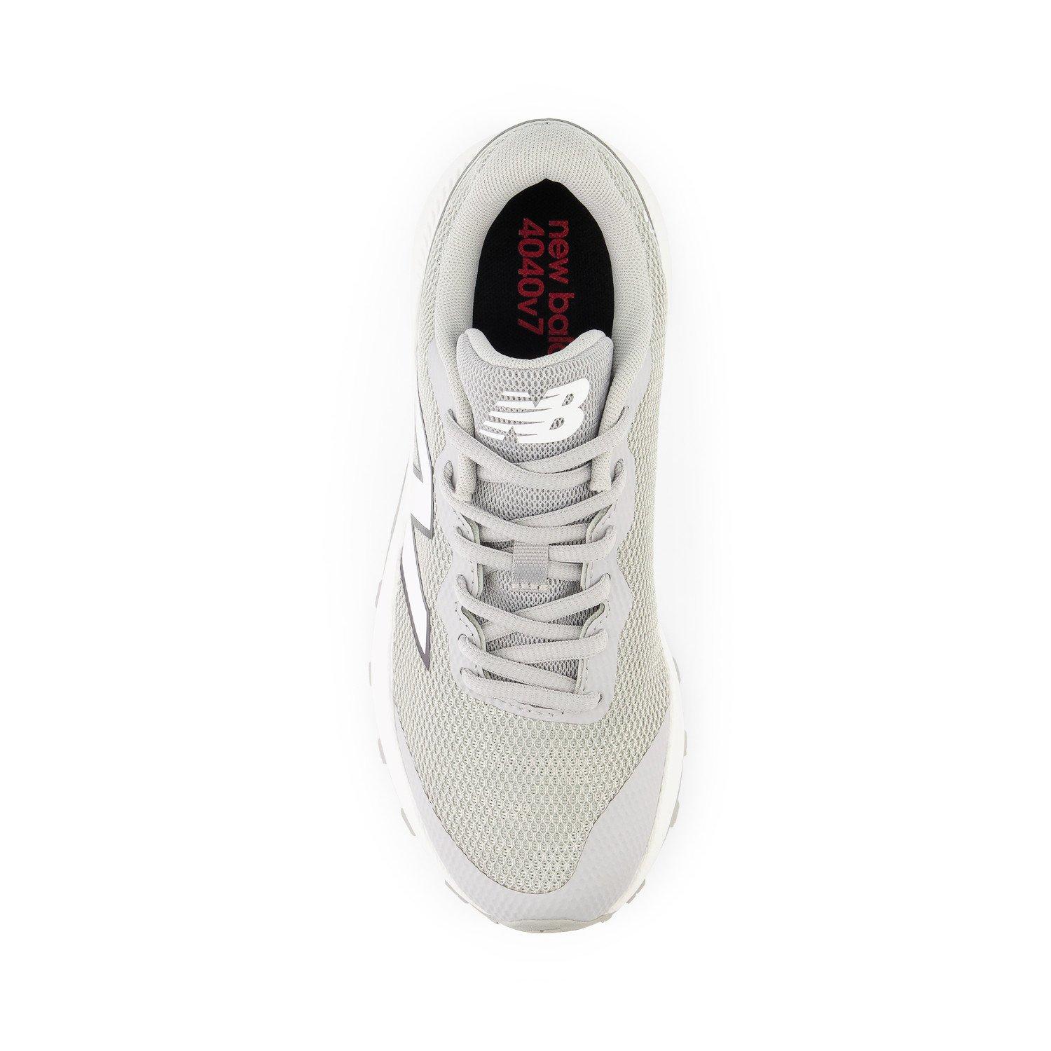 New Balance FuelCell 4040v7 Turf  Grade School Boys' "Raincloud/Optic White" Baseball Shoe