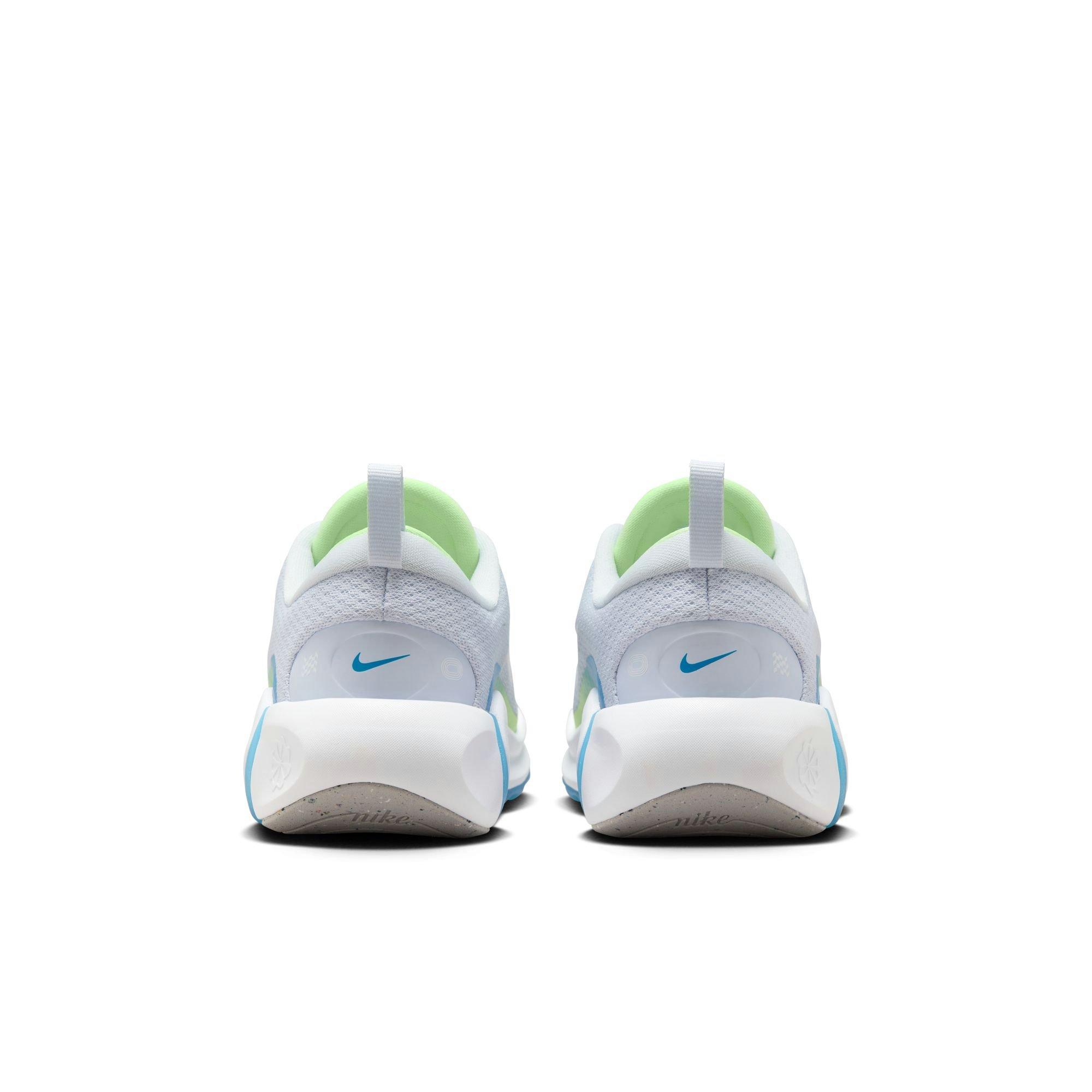 Nike Infinity Flow Grade School Girls' "Football Grey/White/Barely Volt" Running Shoe