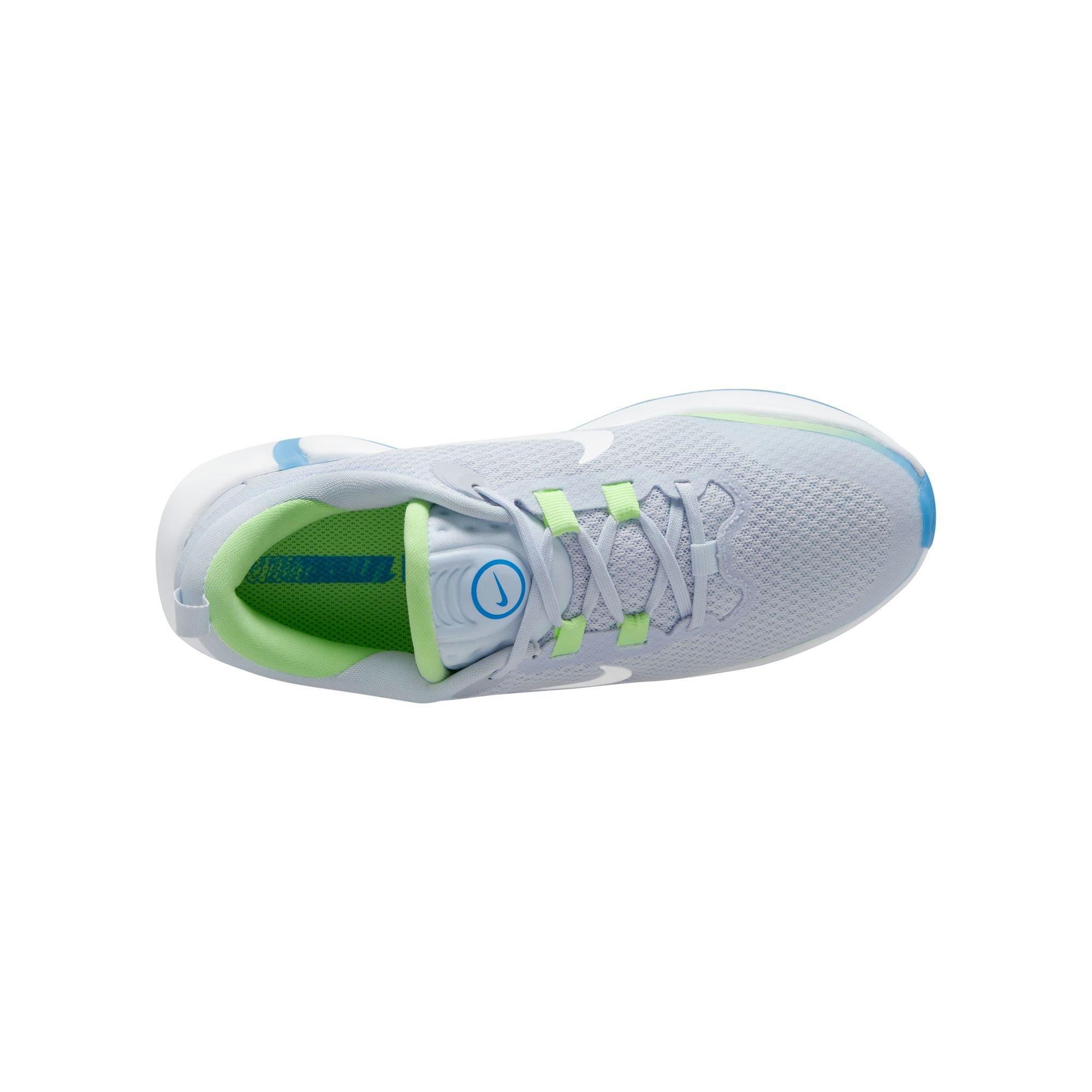 Nike Infinity Flow Grade School Girls' "Football Grey/White/Barely Volt" Running Shoe