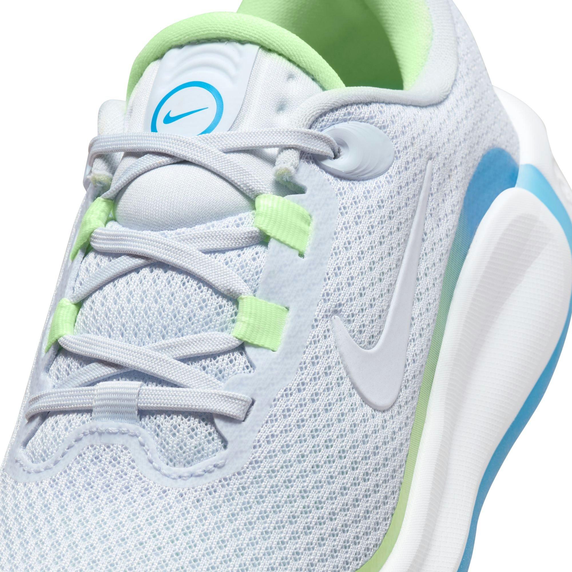 Nike Infinity Flow Grade School Girls' "Football Grey/White/Barely Volt" Running Shoe