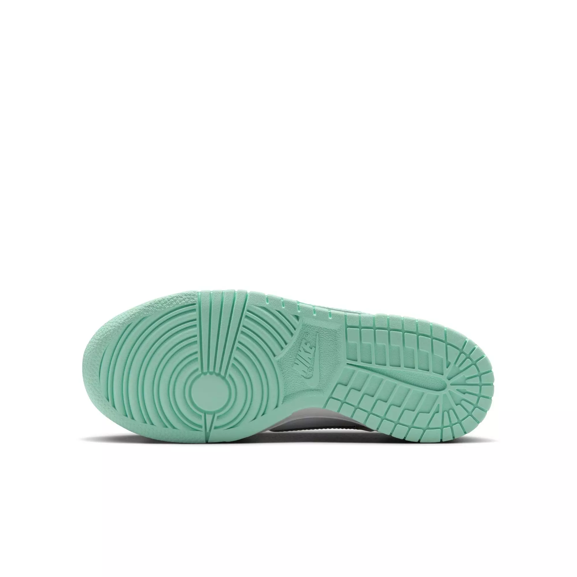 Nike Dunk Low "White/Mint Foam" Grade School Girls' Shoe - MINT