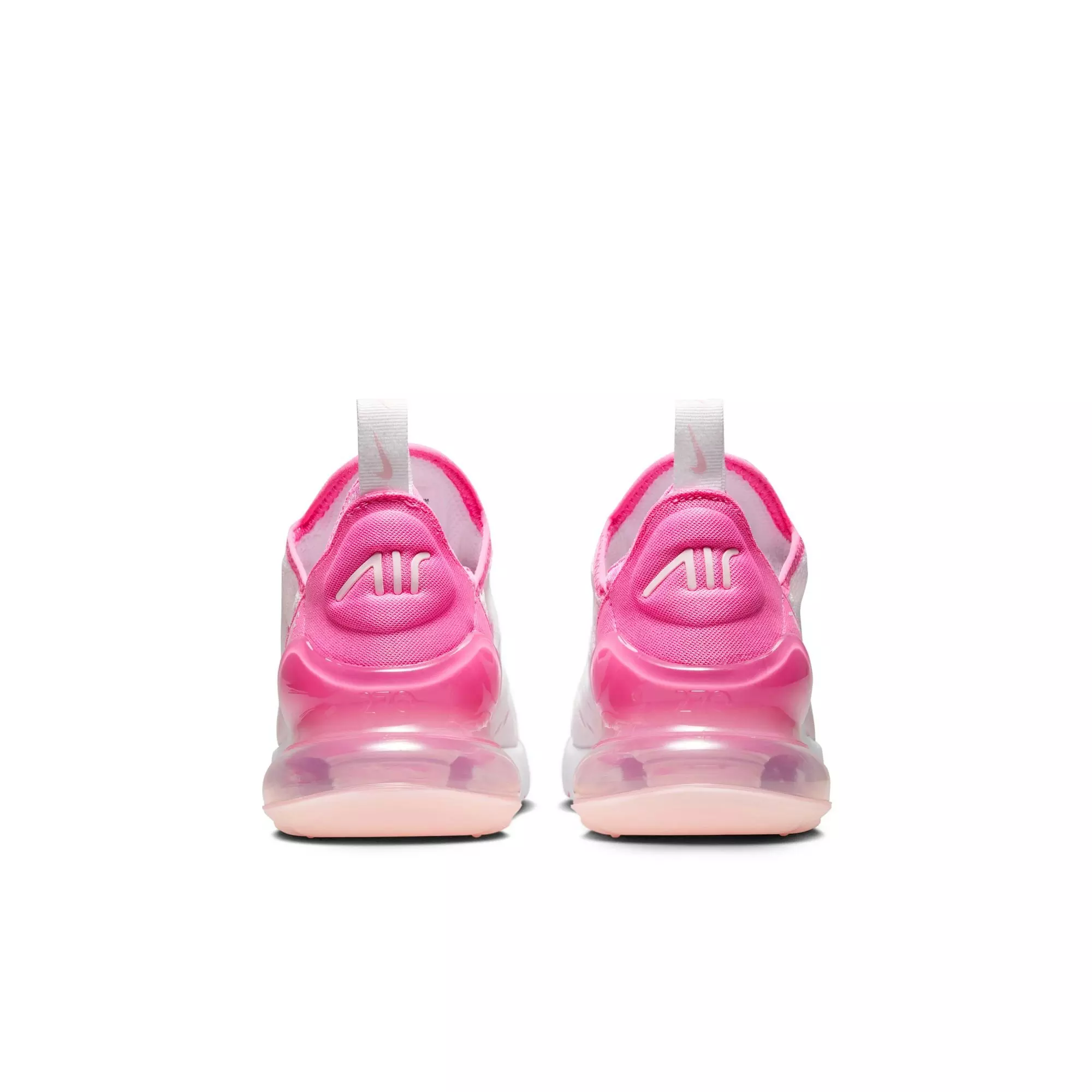 Nike Air Max 270 "White/Playful Pink/Pink Foam" Grade School Girls' Shoe - PINK