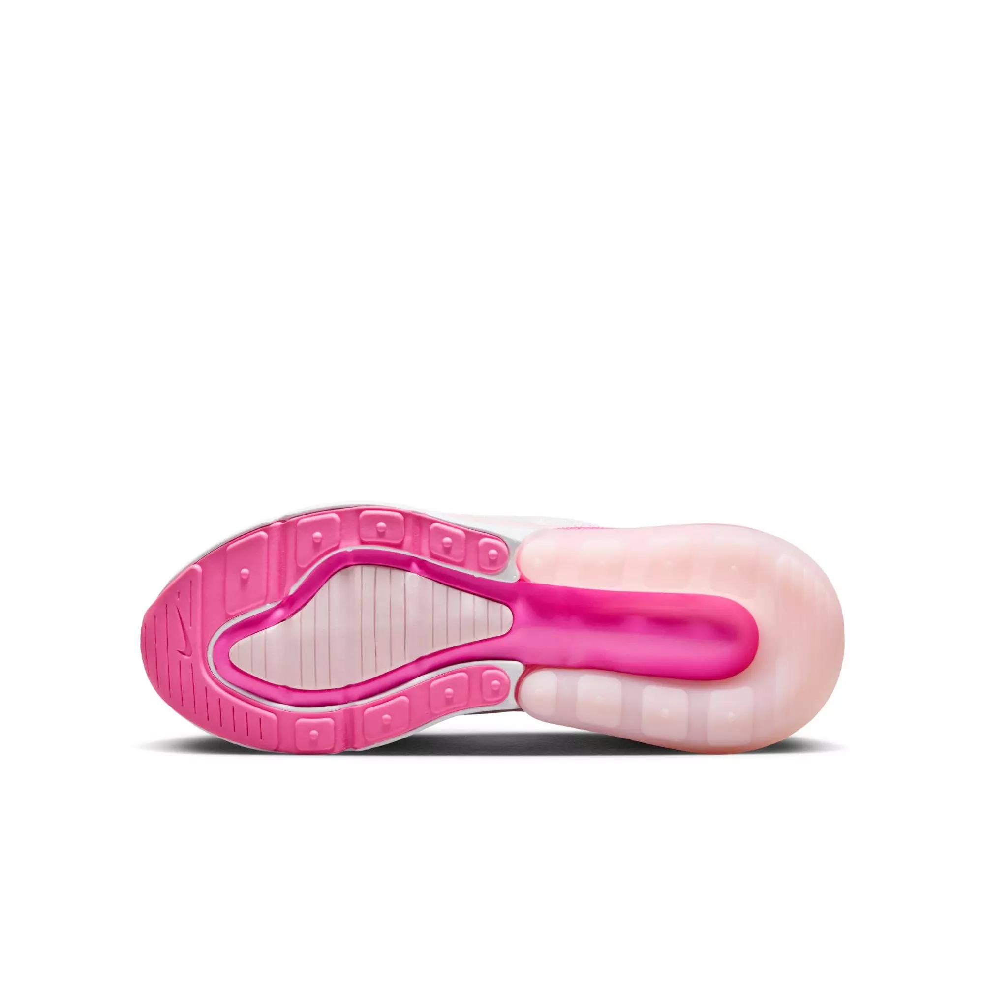 Nike Air Max 270 "White/Playful Pink/Pink Foam" Grade School Girls' Shoe - PINK