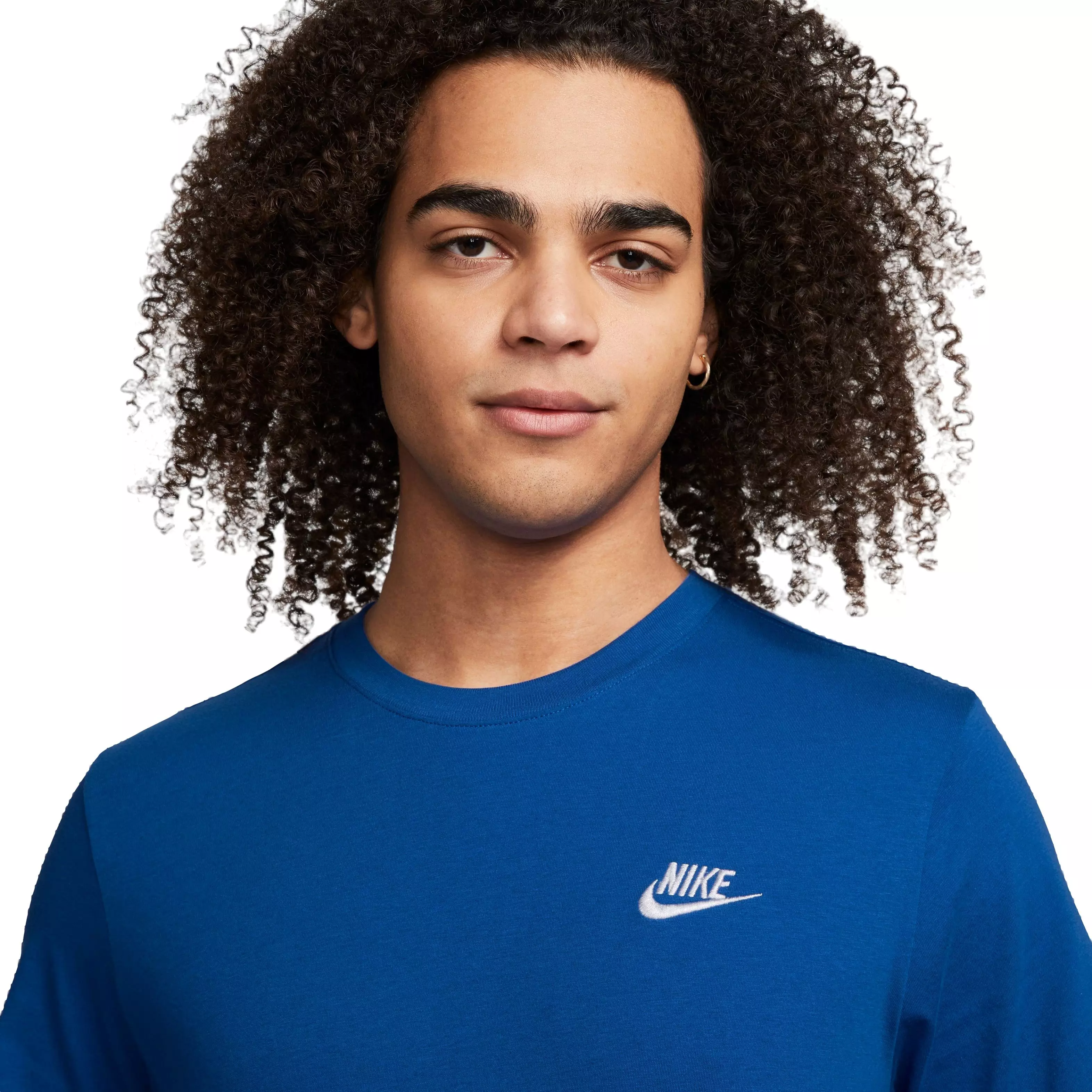 Nike Men's Sportswear Club Tee-Royal - ROYAL