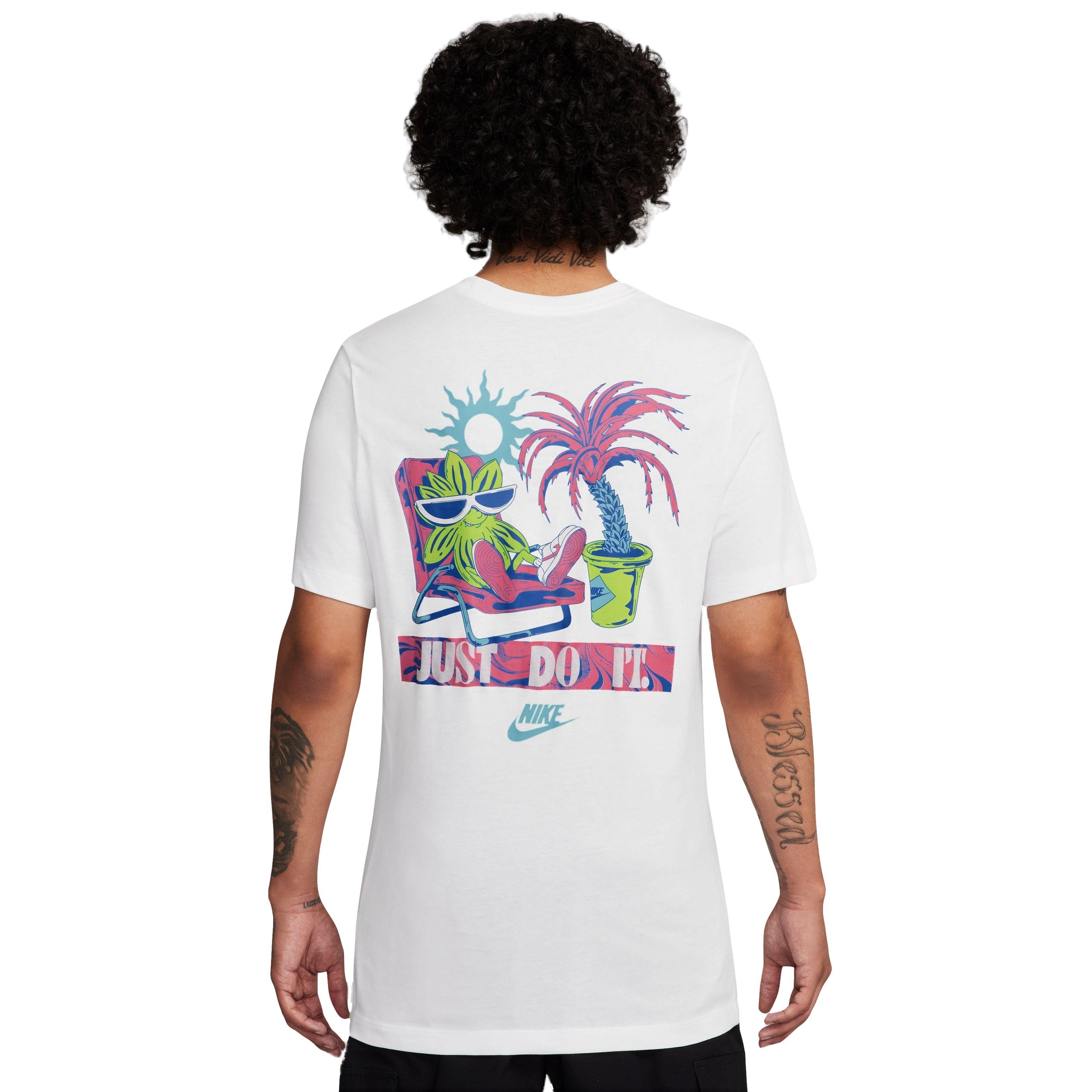Nike Men's Sportswear Spring Break Tee - WHITE Thumbnail View 2