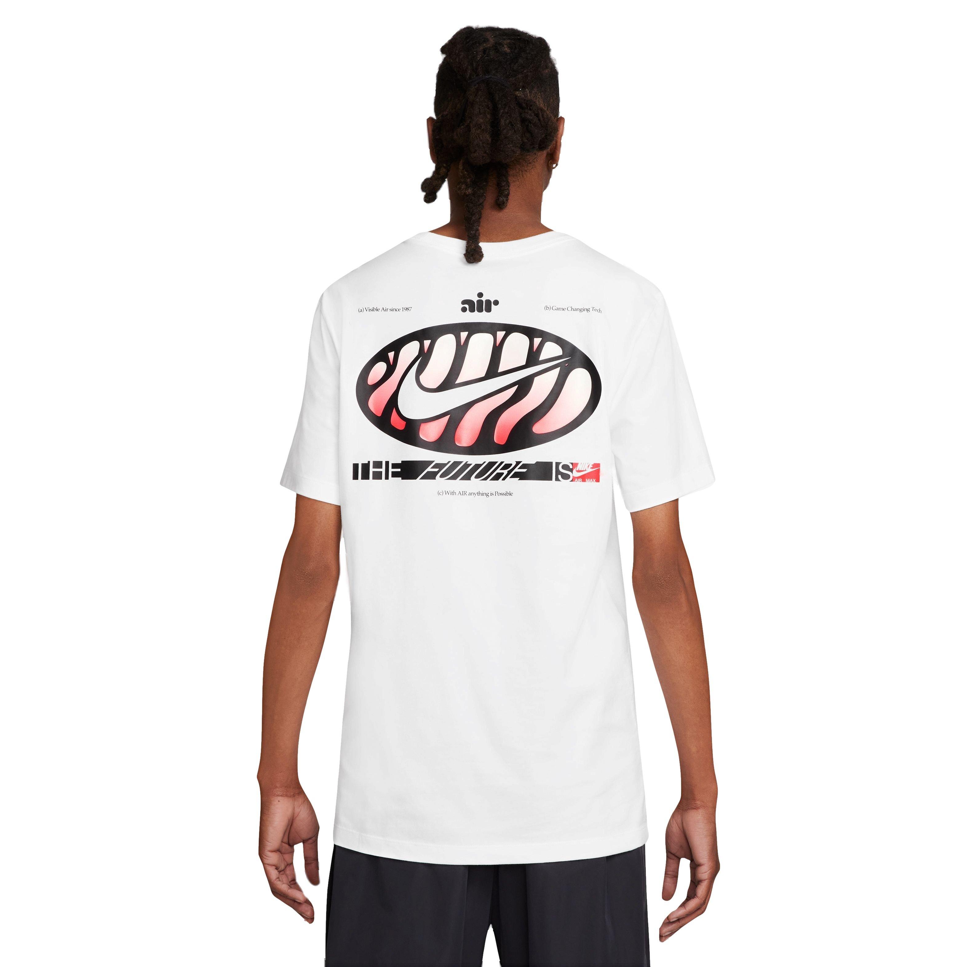 Nike Men's Sportswear Air Max Day LBR Tee - WHITE Thumbnail View 2