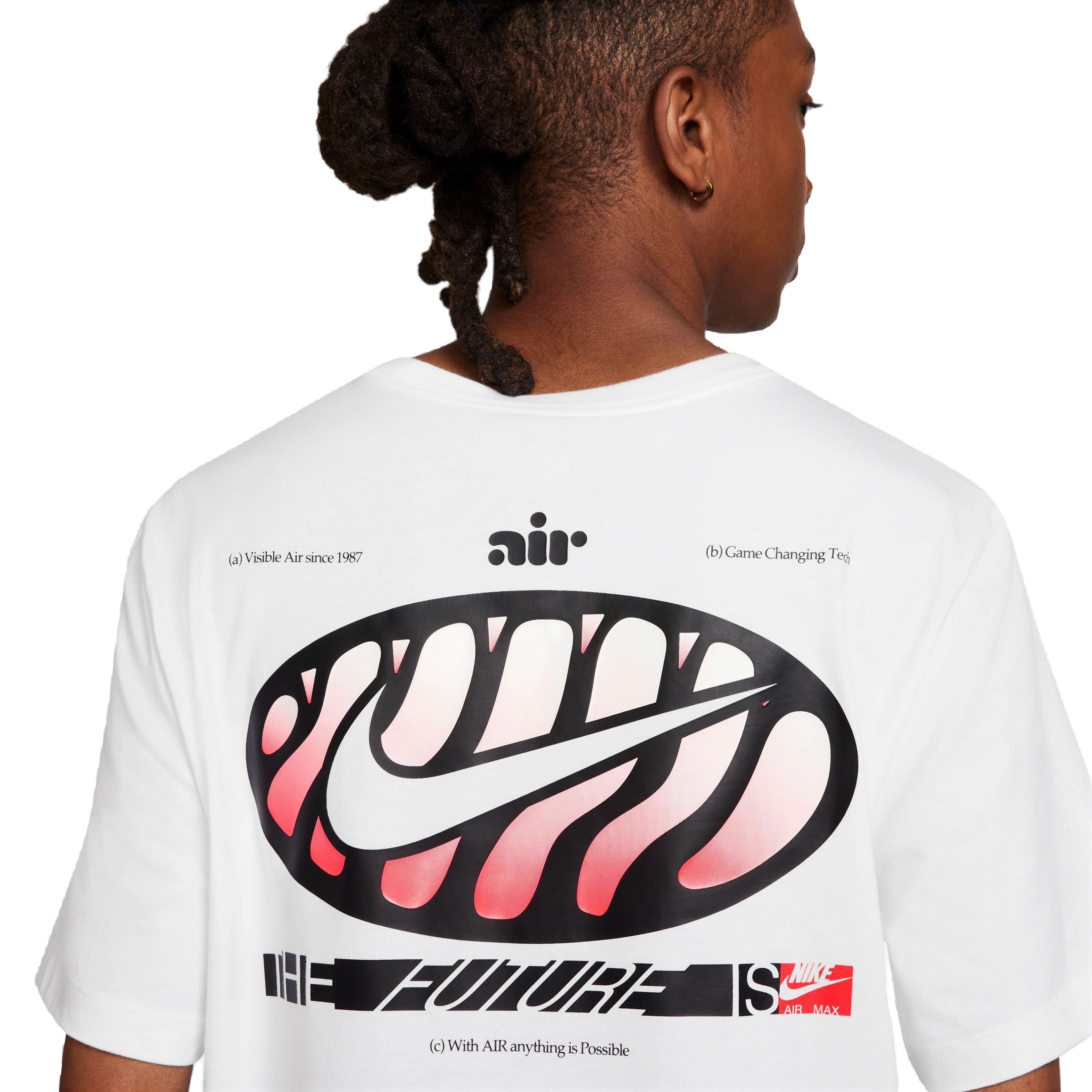 Nike Men's Sportswear Air Max Day LBR Tee - WHITE Thumbnail View 3