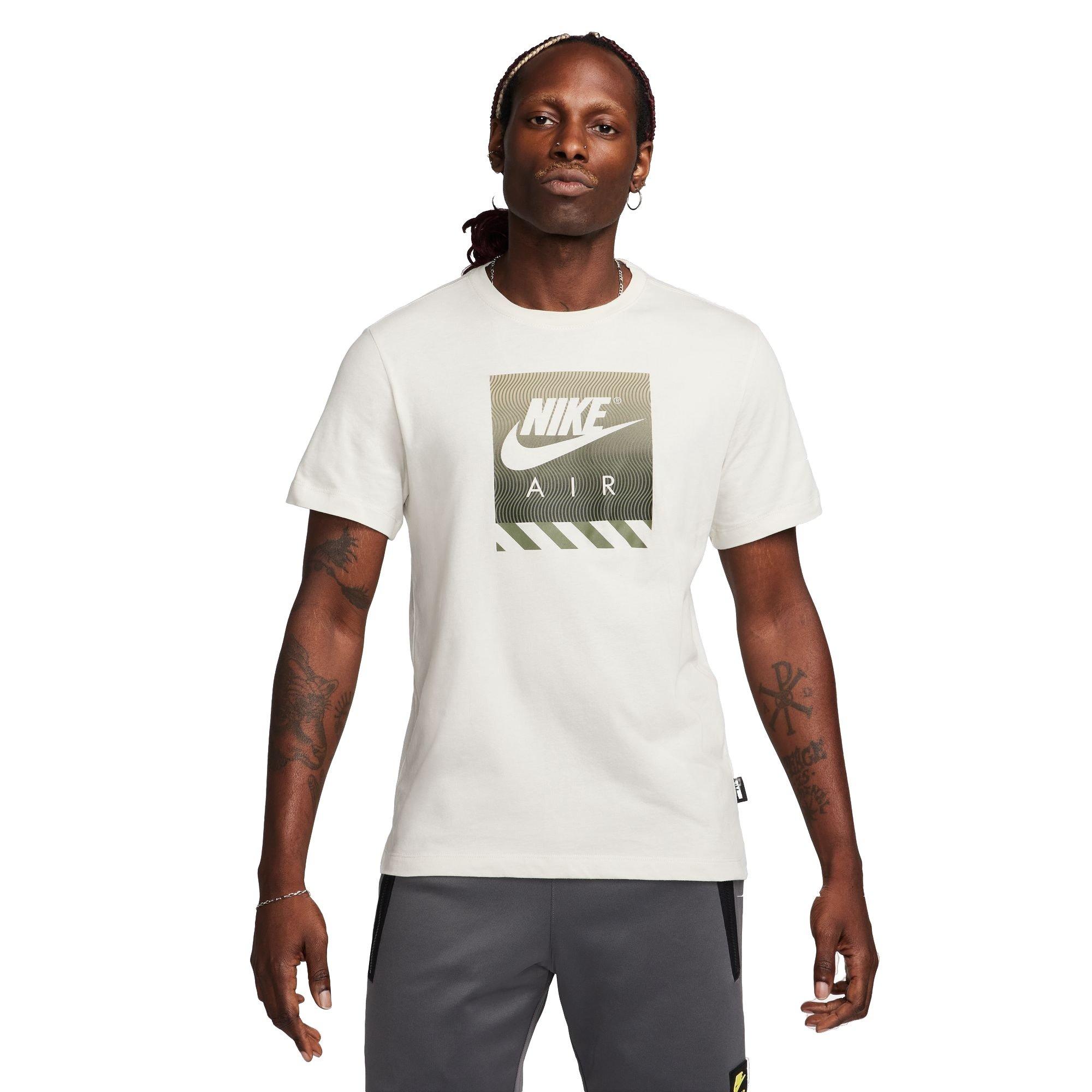 Nike Men's FW Connect Sportswear Tee - Light Bone - Hibbett