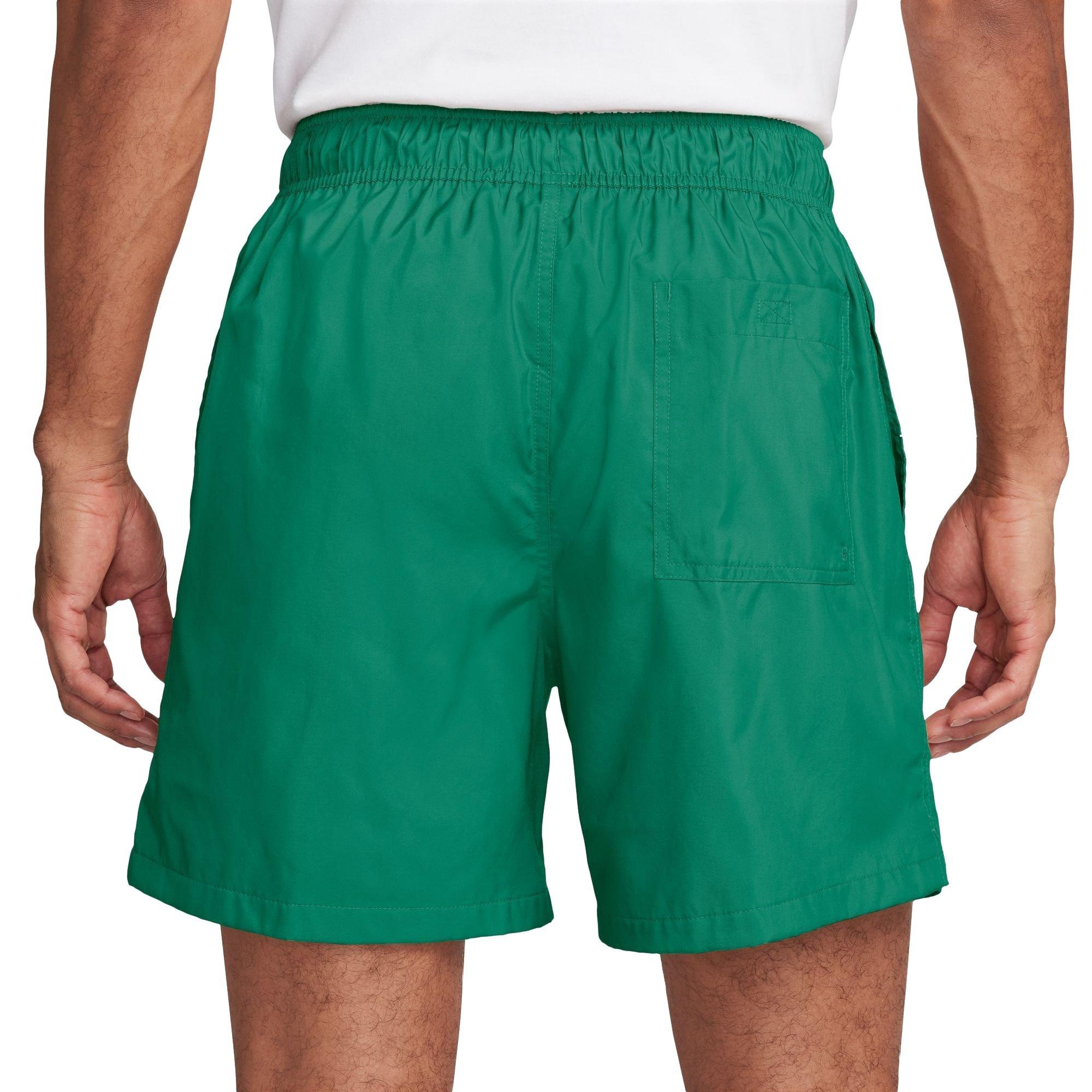 Nike Men's Club Flow Shorts - Malachite Green - GREEN Thumbnail View 2