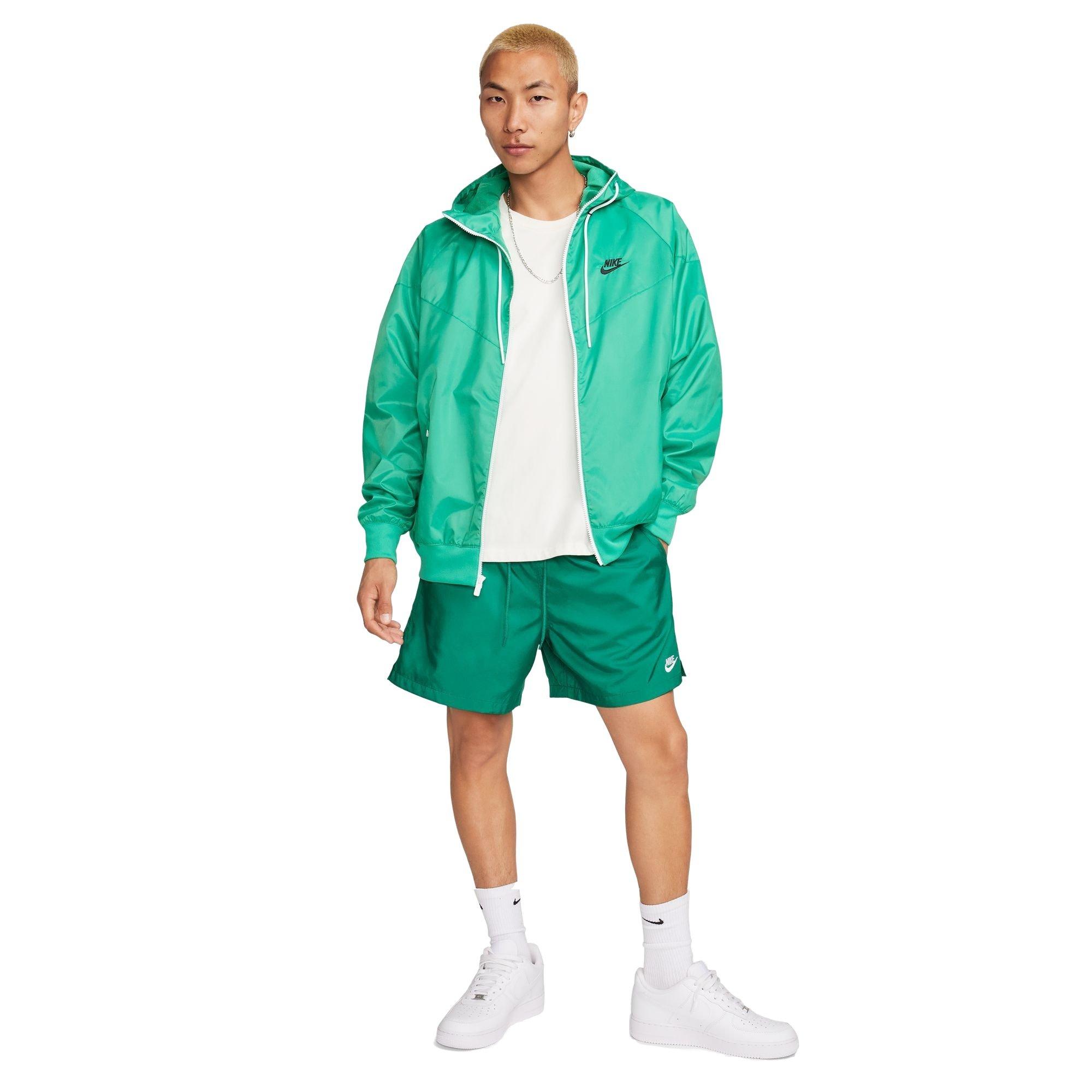 Nike Men's Club Flow Shorts - Malachite Green - GREEN Thumbnail View 5