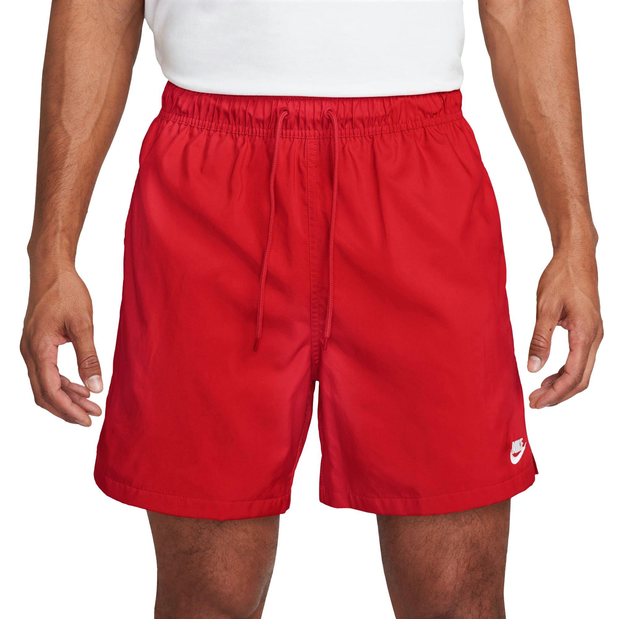 Nike Men's Club Flow Shorts - University Red - RED Thumbnail View 1