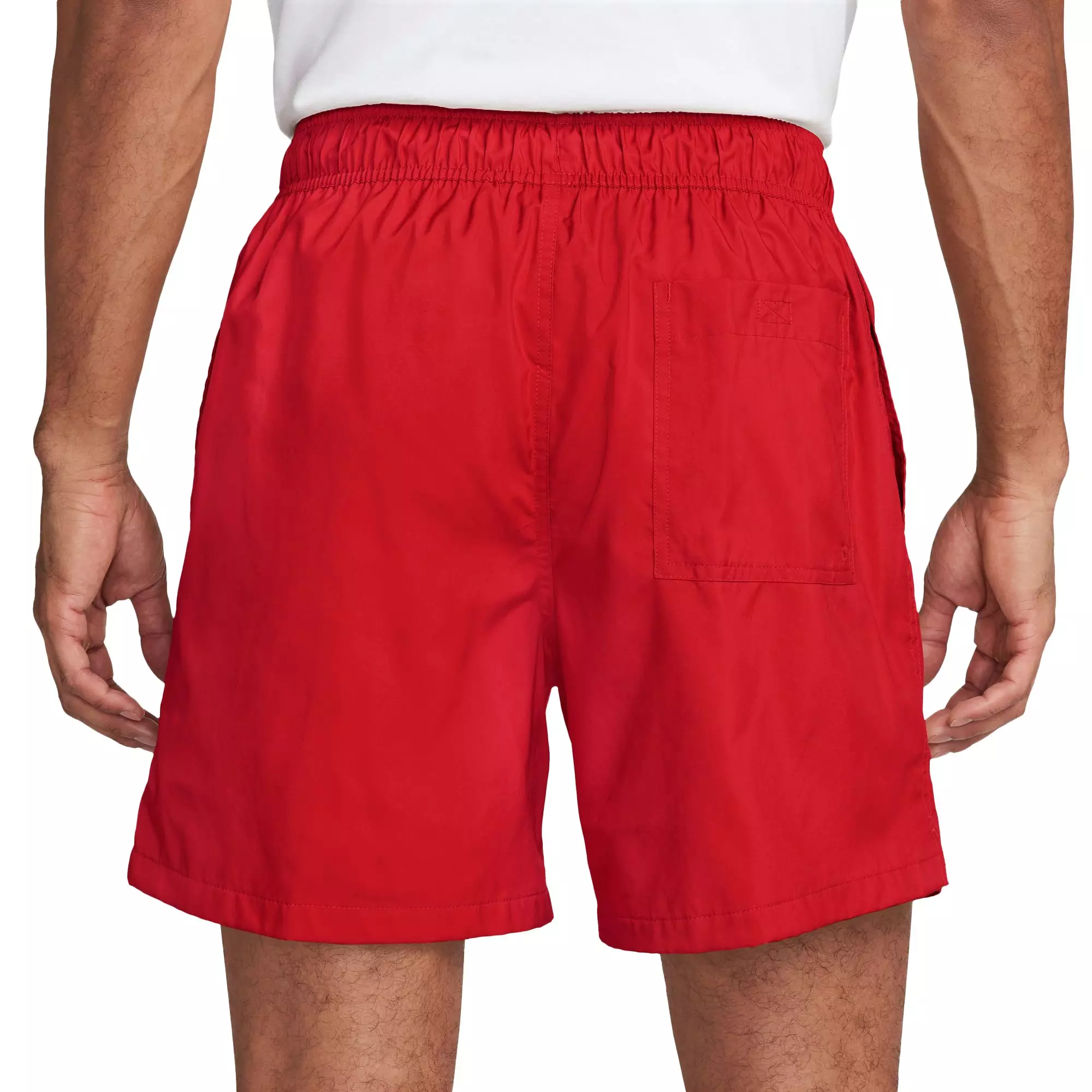 Nike Men's Club Flow Shorts - University Red - RED