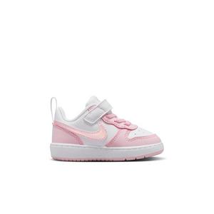 Nike Court Borough Low Recraft "White/Pink Foam" Toddler Girls' Shoe