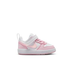Nike Court Borough Low Recraft "White/Pink Foam" Toddler Girls' Shoe