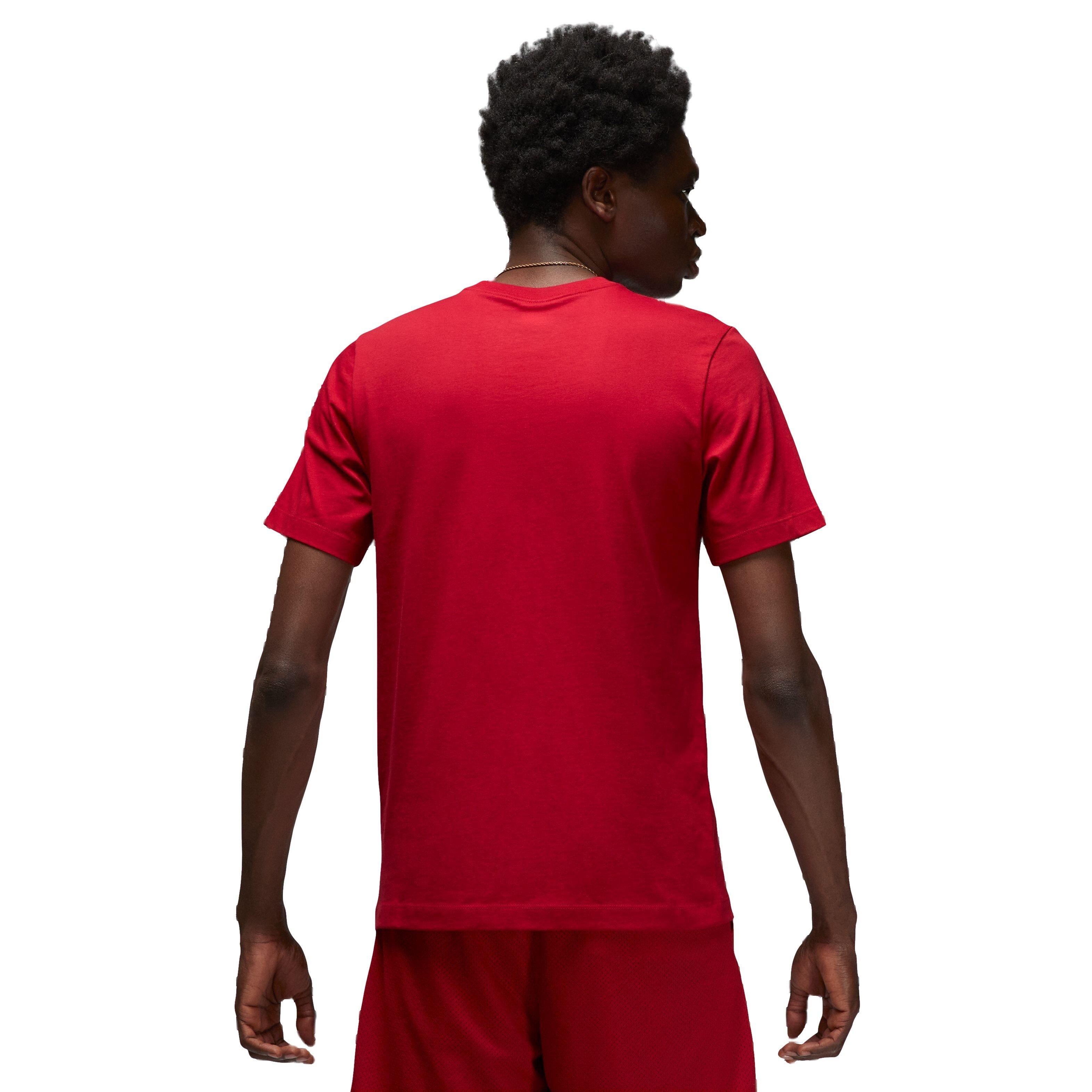 Jordan Men's Stretch Tee - Red - RED Thumbnail View 2