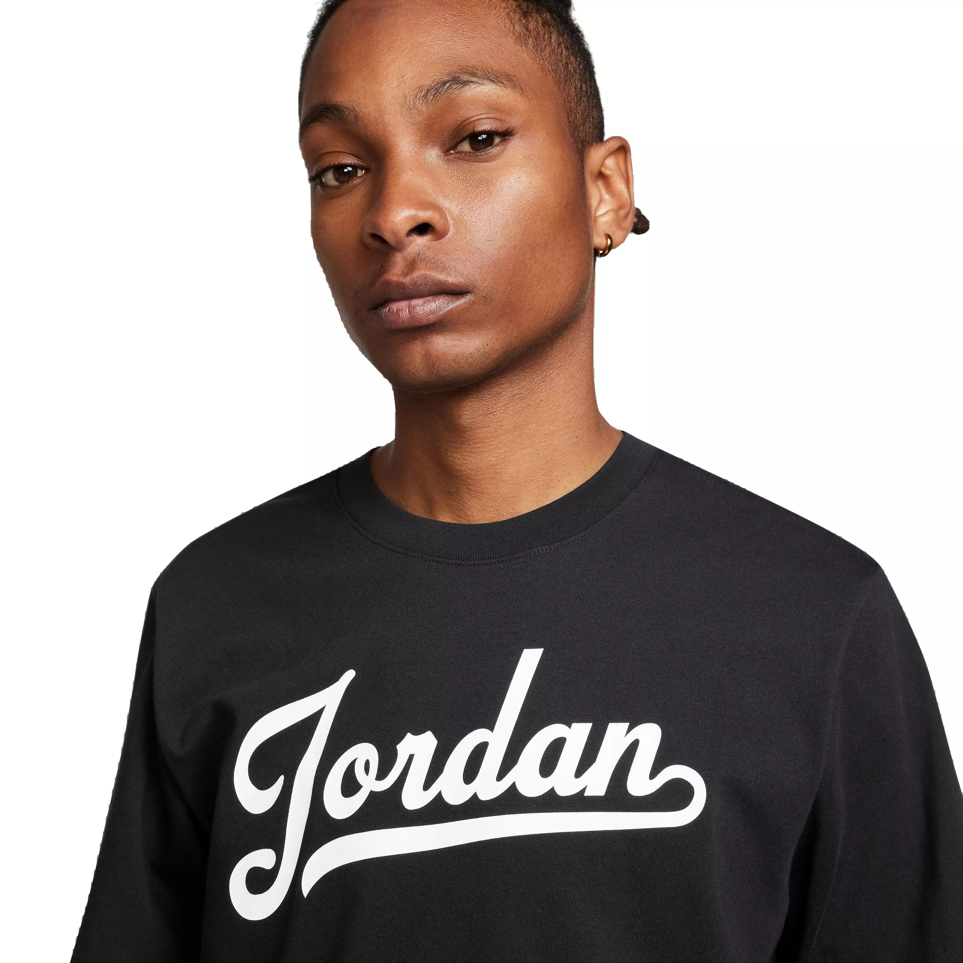 Jordan Men's Flight MVP Tee - Black/White - BLACK/WHITE