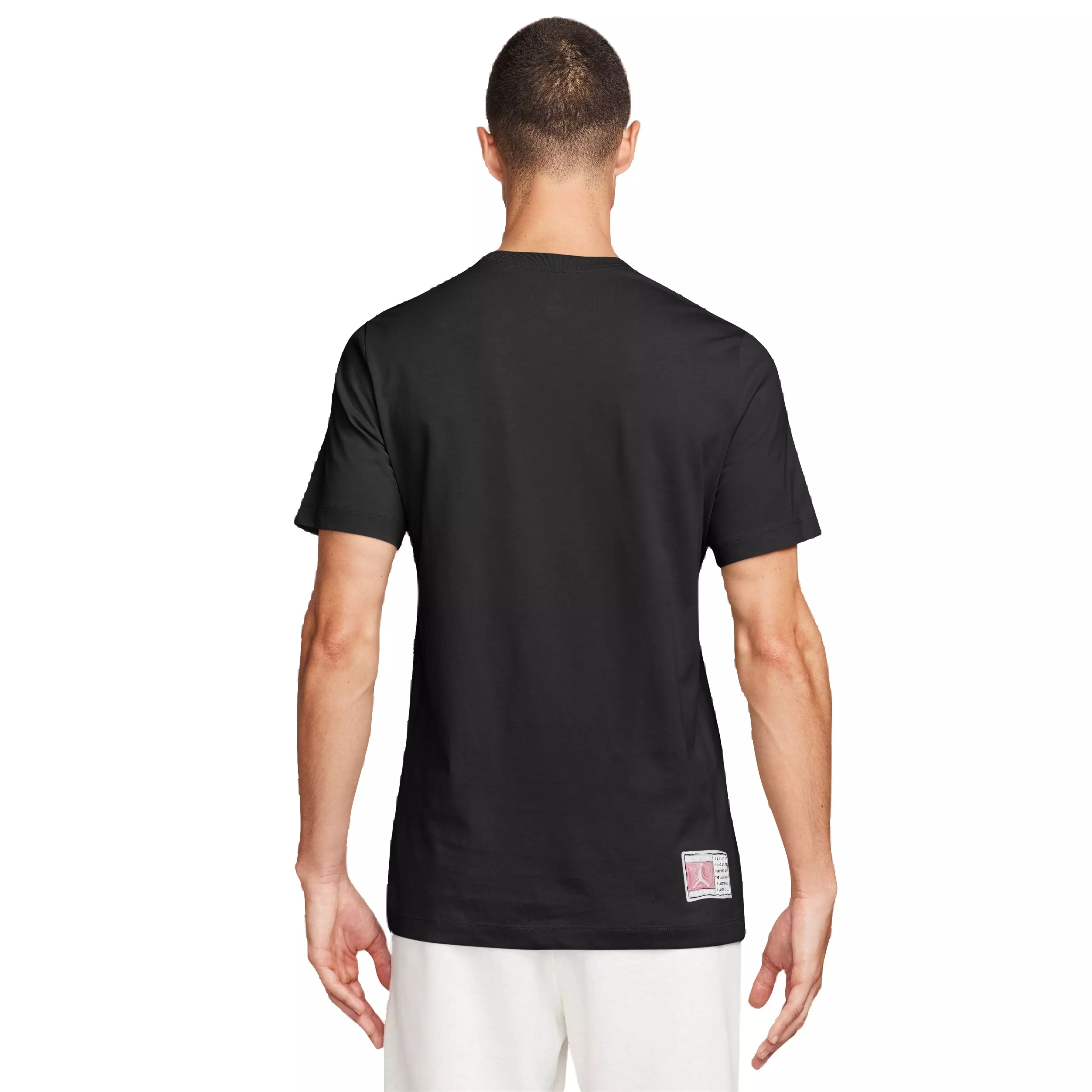 Jordan Men's Flight Ring Tee - Bred - BLACK/RED