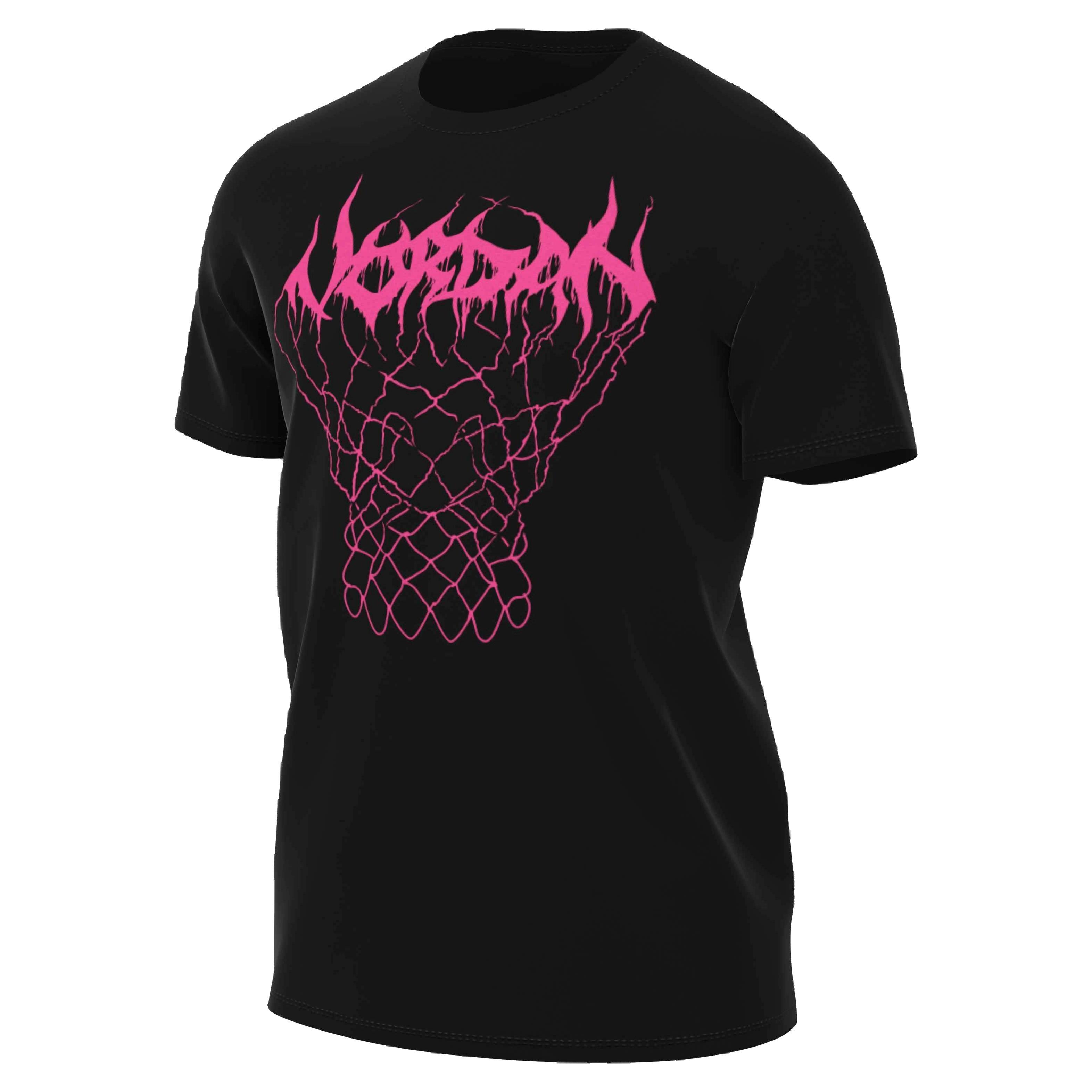 Jordan Men's Sport Dri-FIT Graphic Tee - Black/Pink - BLACK/PINK Thumbnail View 1