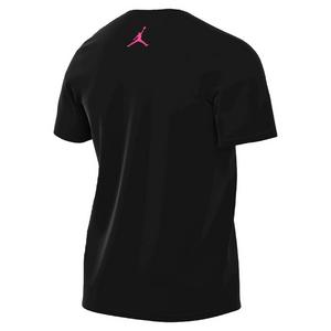 Jordan Men's Sport Dri-FIT Graphic Tee - Black/Pink