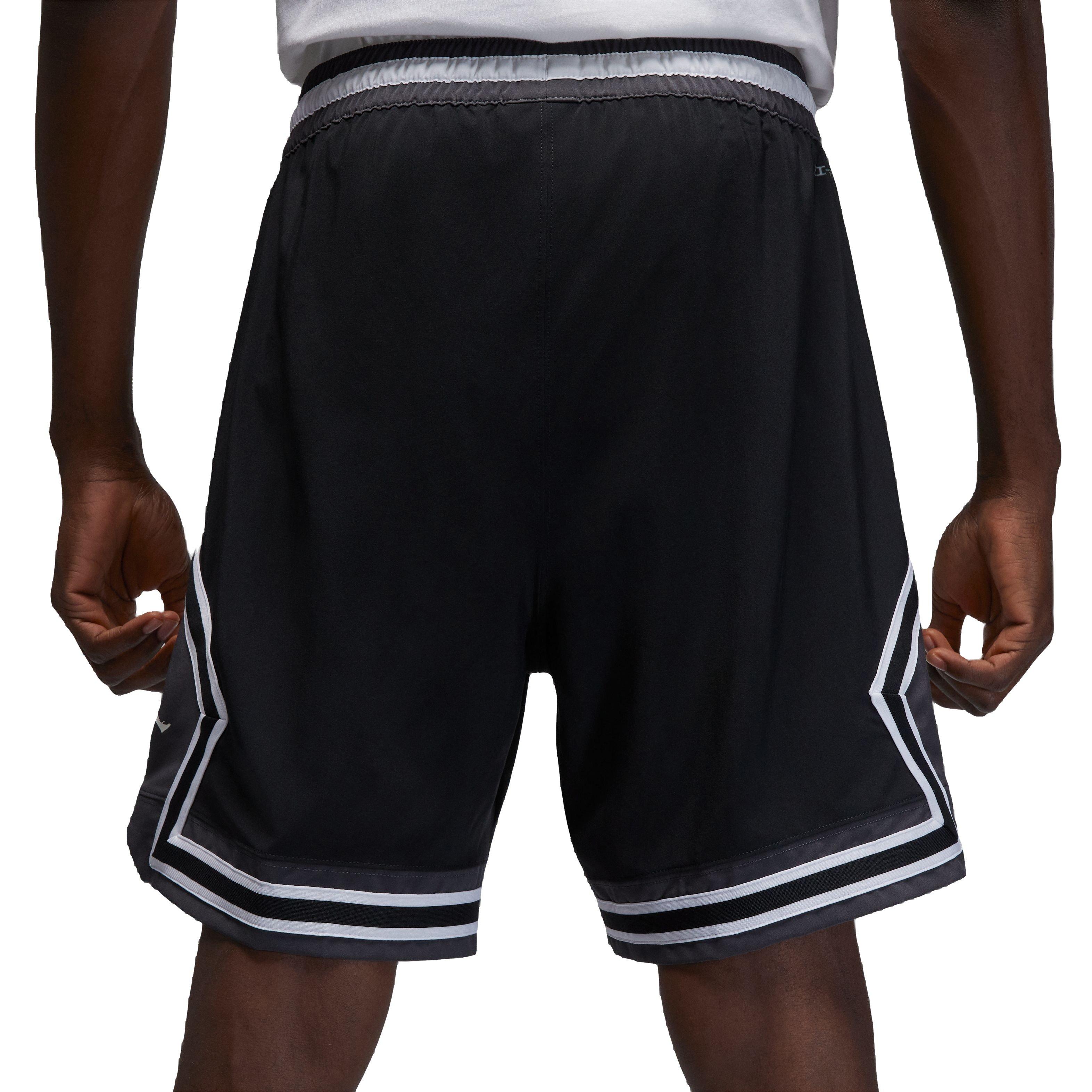Nike Men's Woven Diamond Shorts - Black - BLACK Thumbnail View 2