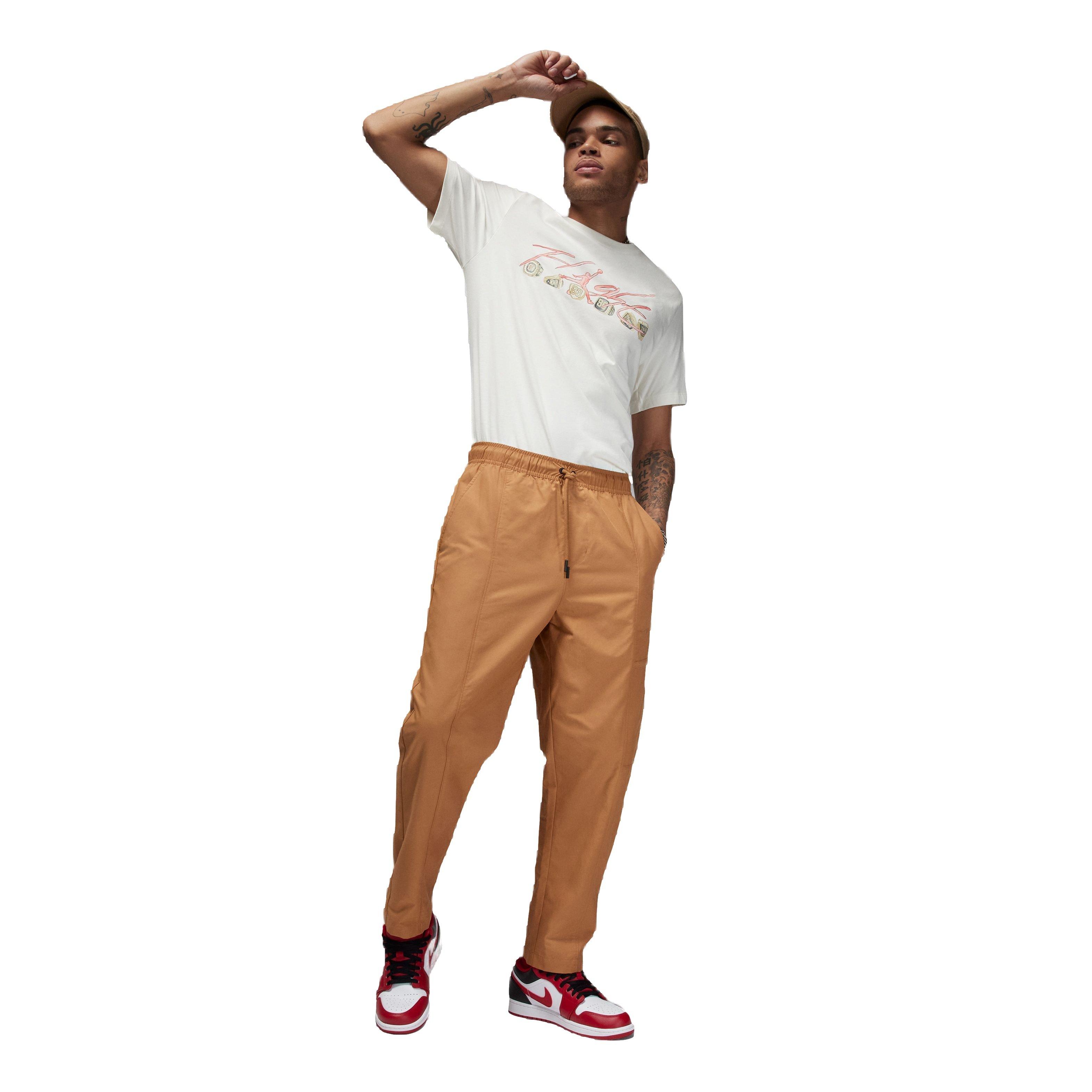 Jordan Men's Essentials Woven Pants-Tan - TAN Thumbnail View 6