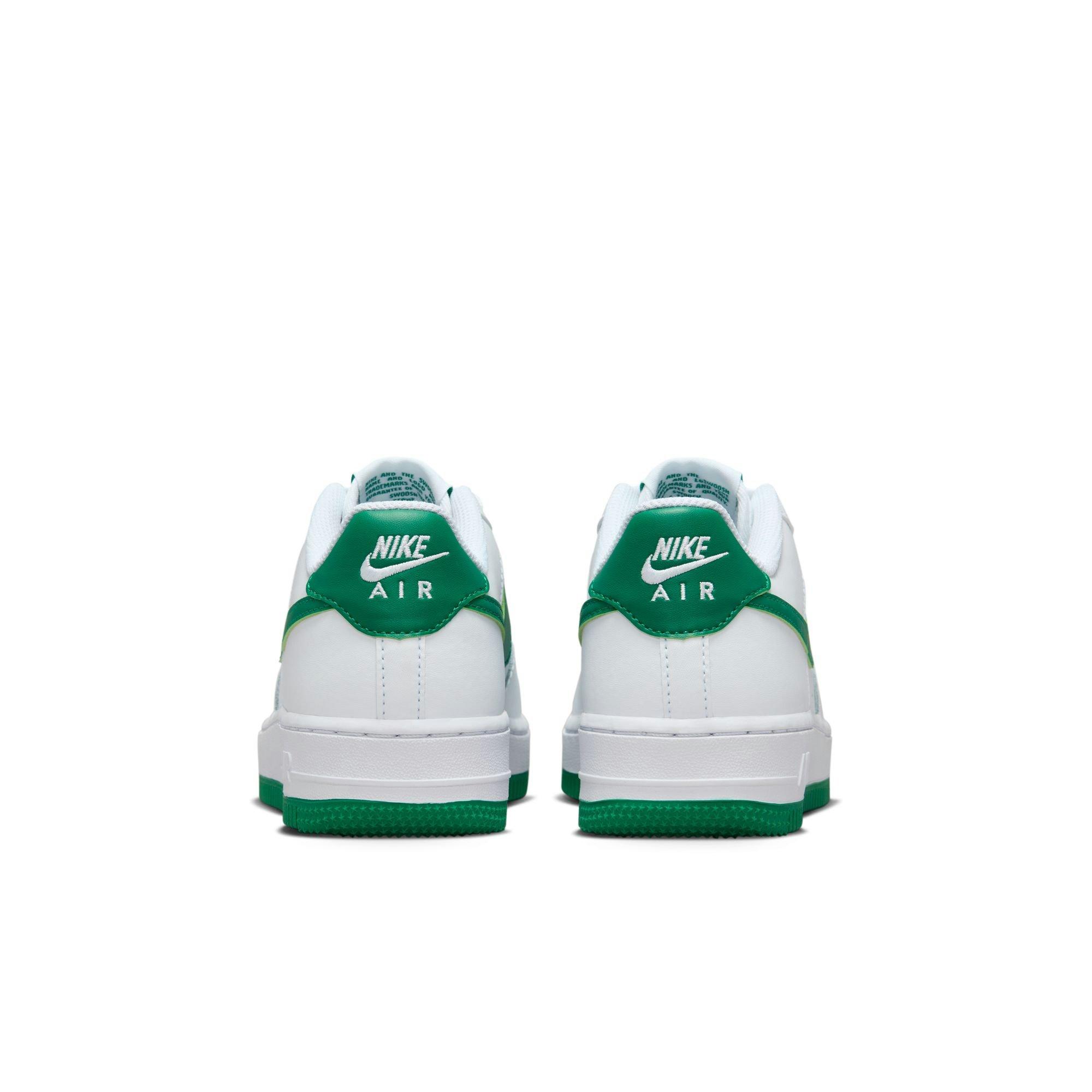 Nike Air Force 1 LV8 2 Grade School Boys' White/Malachite Shoe