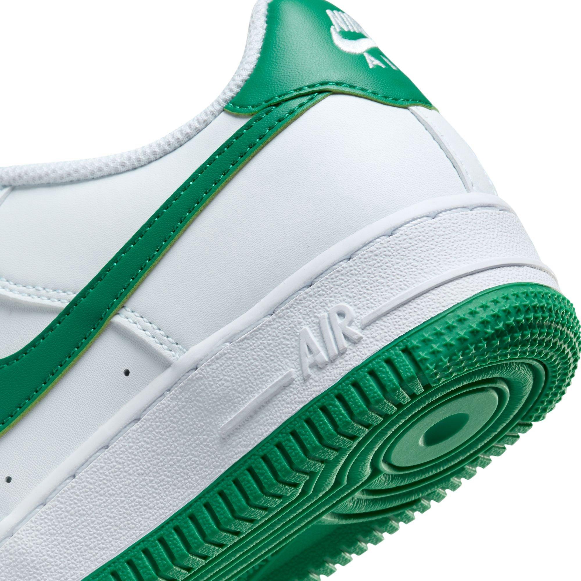 Nike Air Force 1 LV8 2 Grade School Boys' White/Malachite Shoe