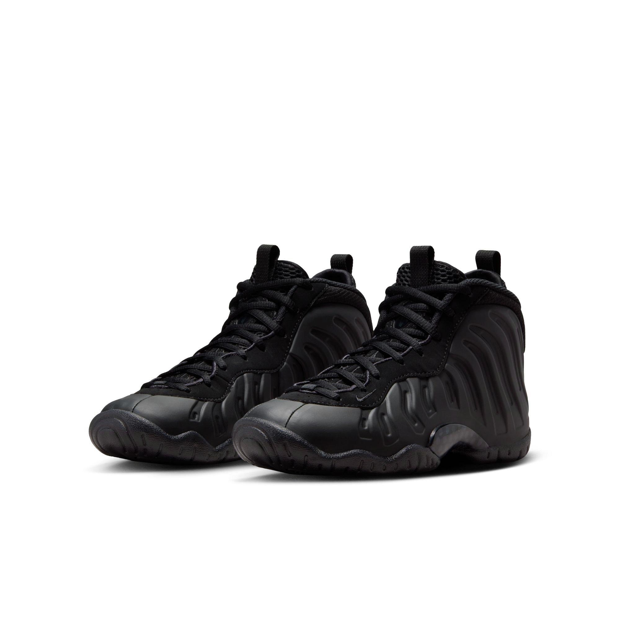 Nike Little Posite One "Anthracite" Grade School Kids' Shoe