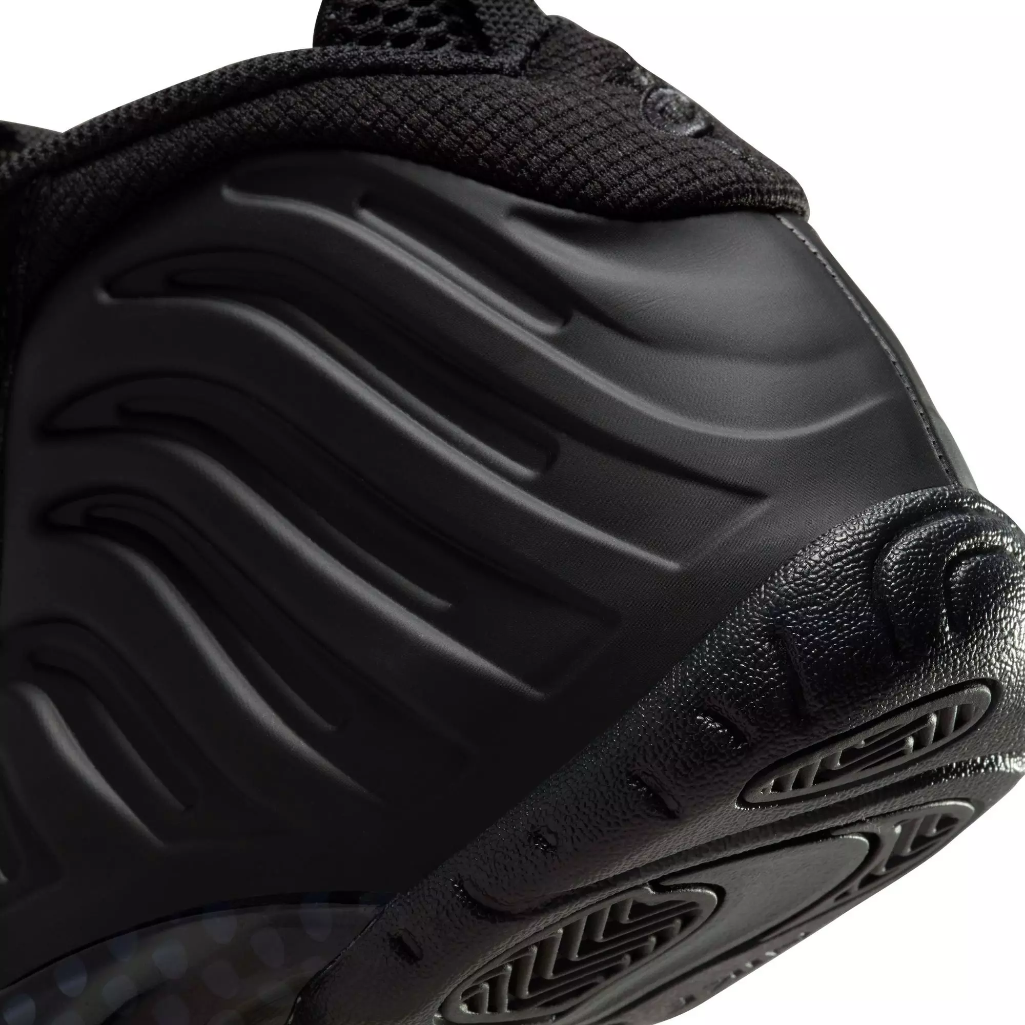 Nike Little Posite One "Anthracite" Grade School Kids' Shoe - BLACK/ANTHRACITE