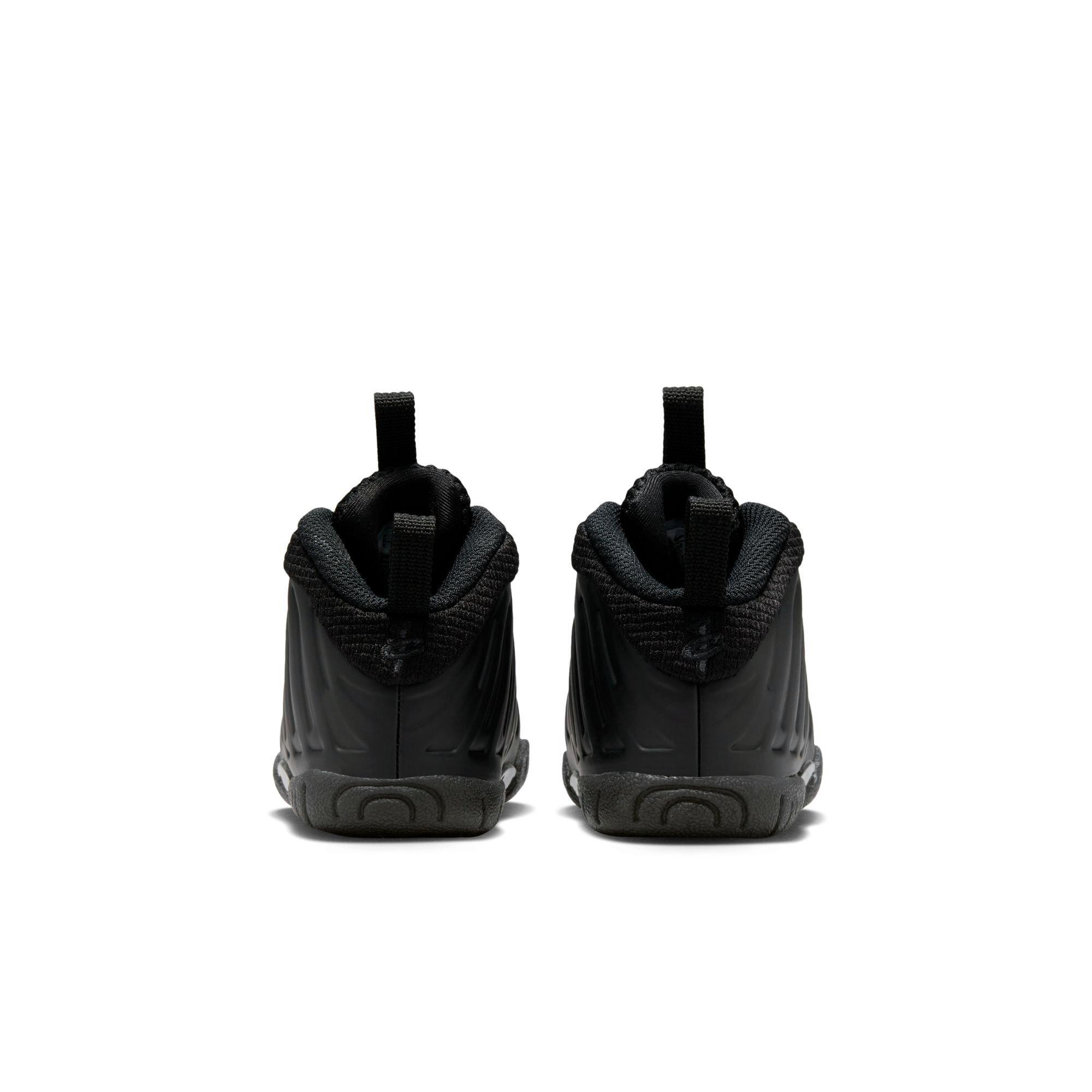 Nike Little Posite One "Anthracite" Toddler Kids' Shoe - BLACK/ANTHRACITE Thumbnail View 7