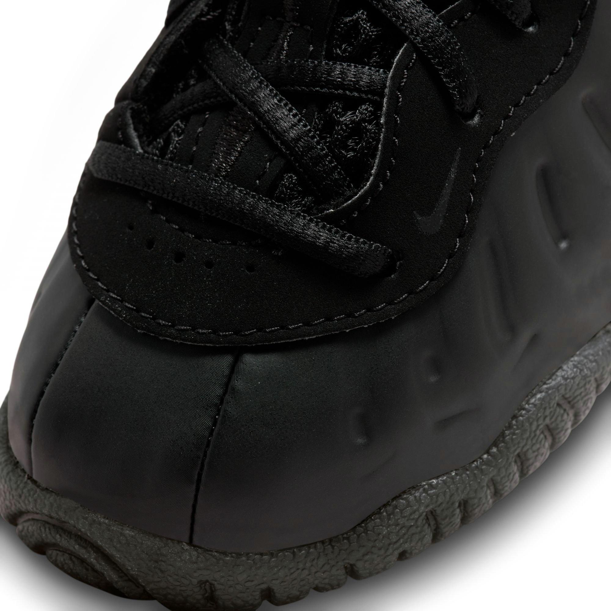 Nike Little Posite One "Anthracite" Toddler Kids' Shoe - BLACK/ANTHRACITE Thumbnail View 4