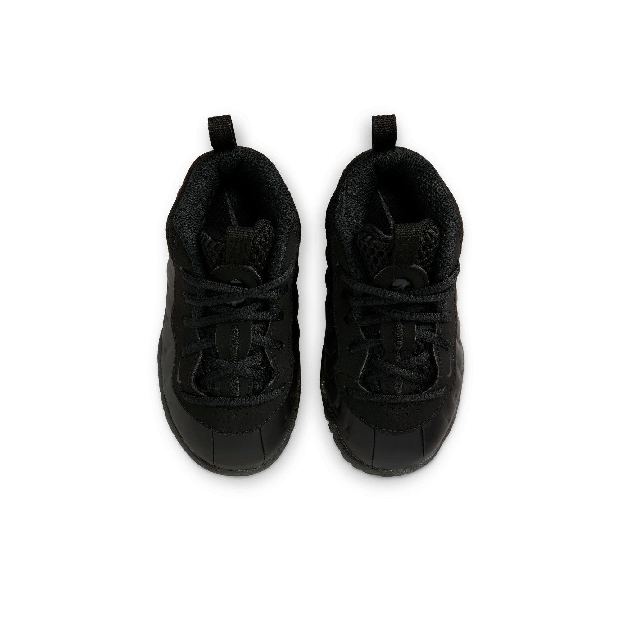 Nike Little Posite One "Anthracite" Toddler Kids' Shoe - BLACK/ANTHRACITE Thumbnail View 8