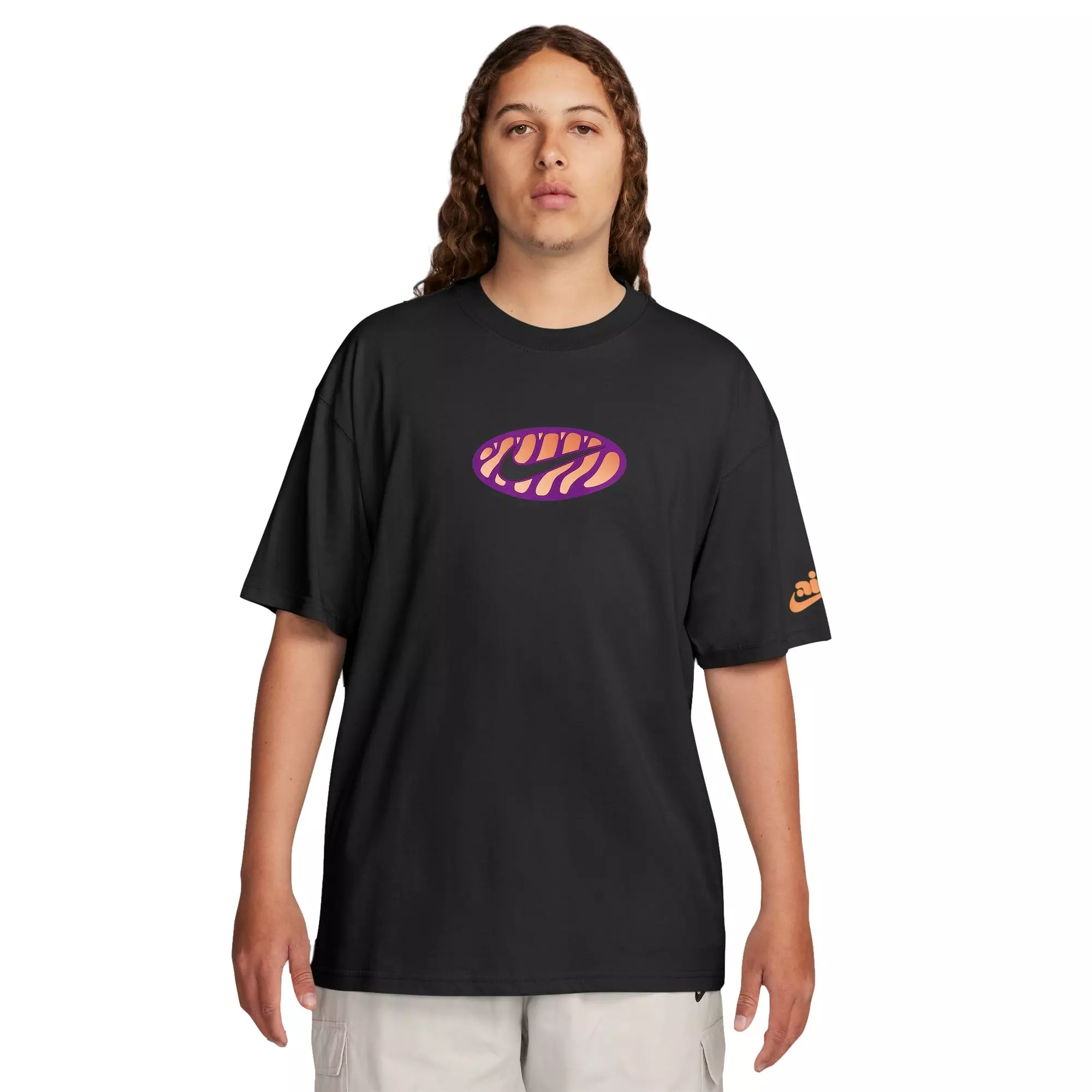 Nike Men's Sportswear Max90 Tee-Black - BLACK