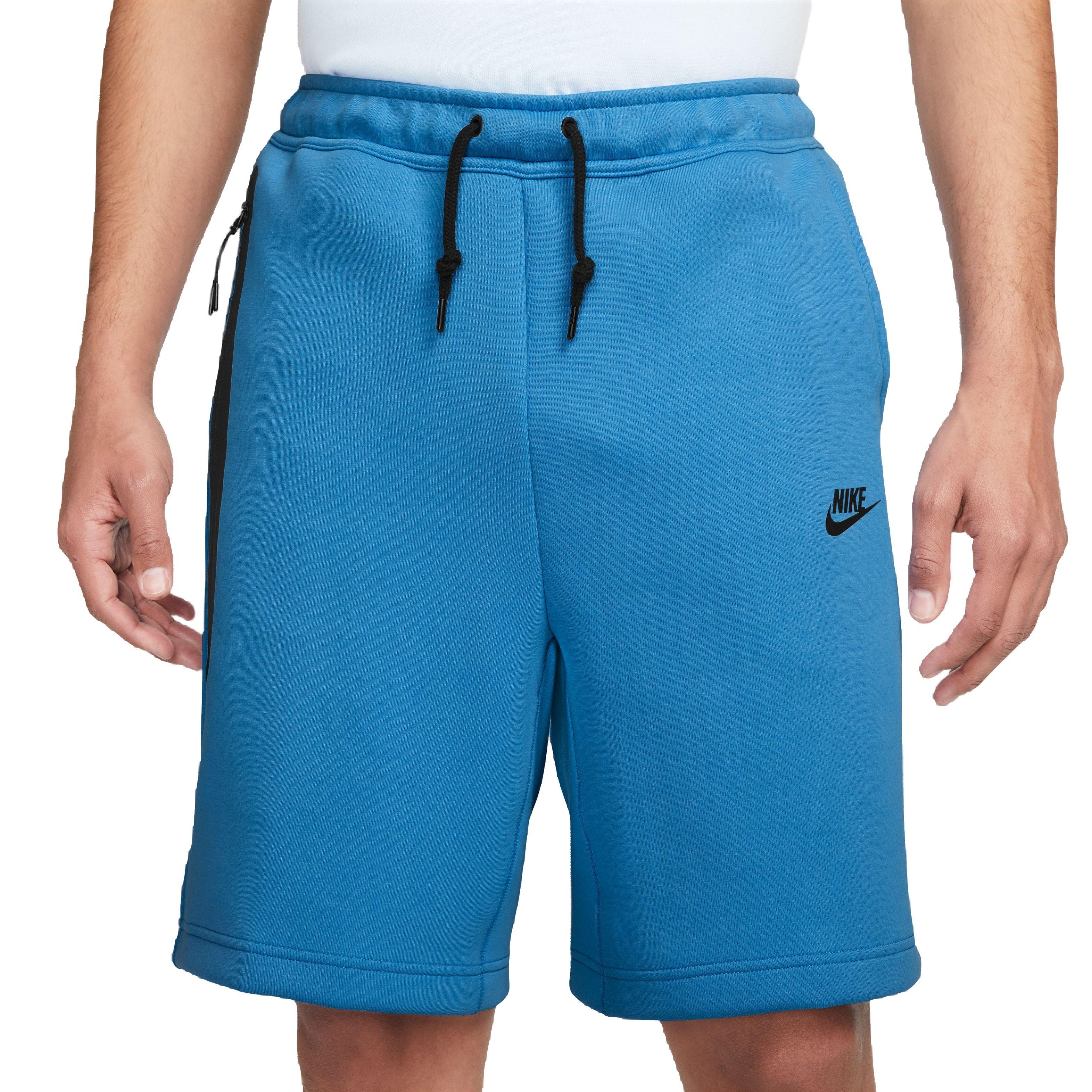 Nike Men's Sportswear Tech Fleece Shorts - Light Photo Blue - BLUE Thumbnail View 1
