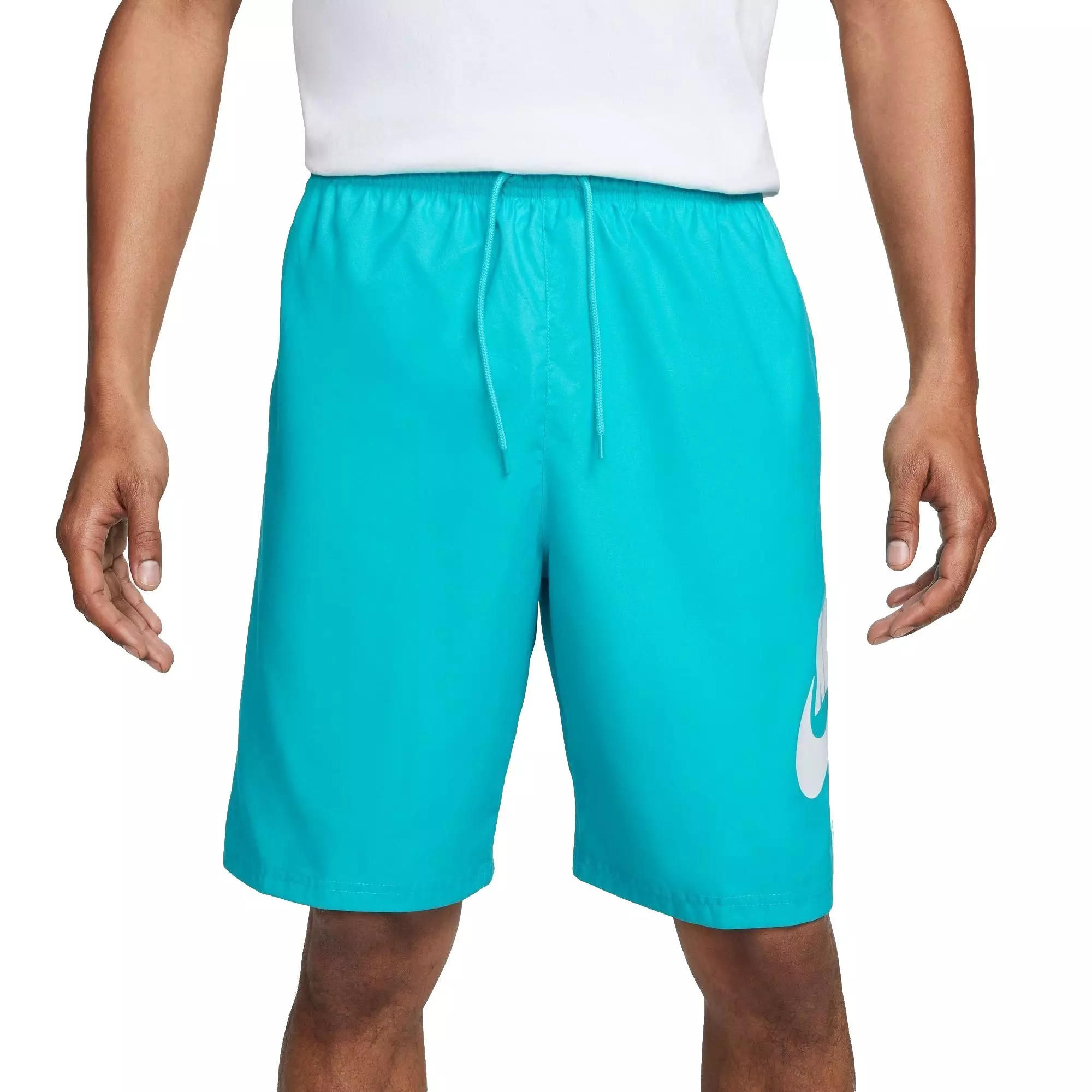 Nike Men's Club Flow Shorts - Dusty Blue - BLUE