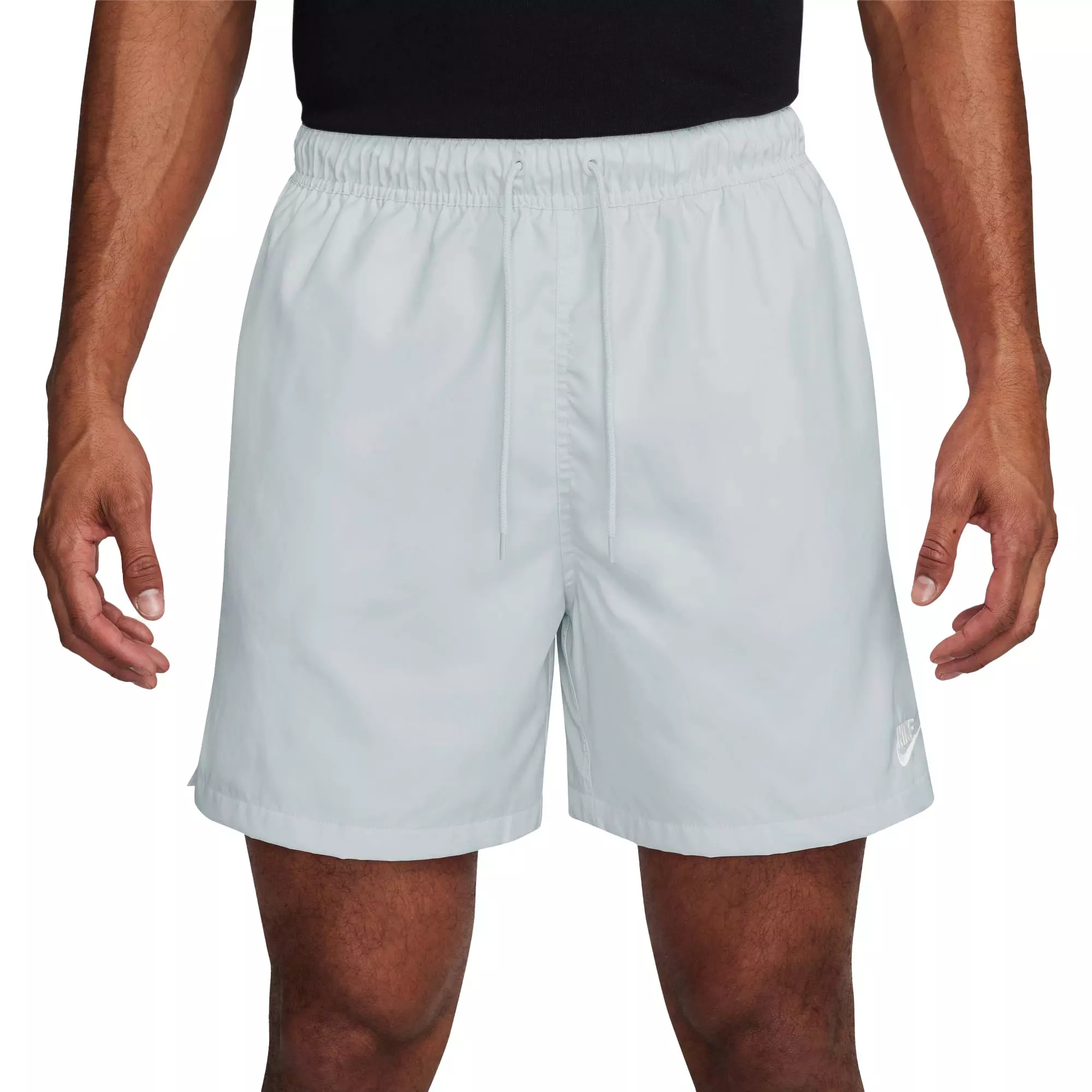 Nike Men's Club Flow Shorts - Pure Platinum - GREY