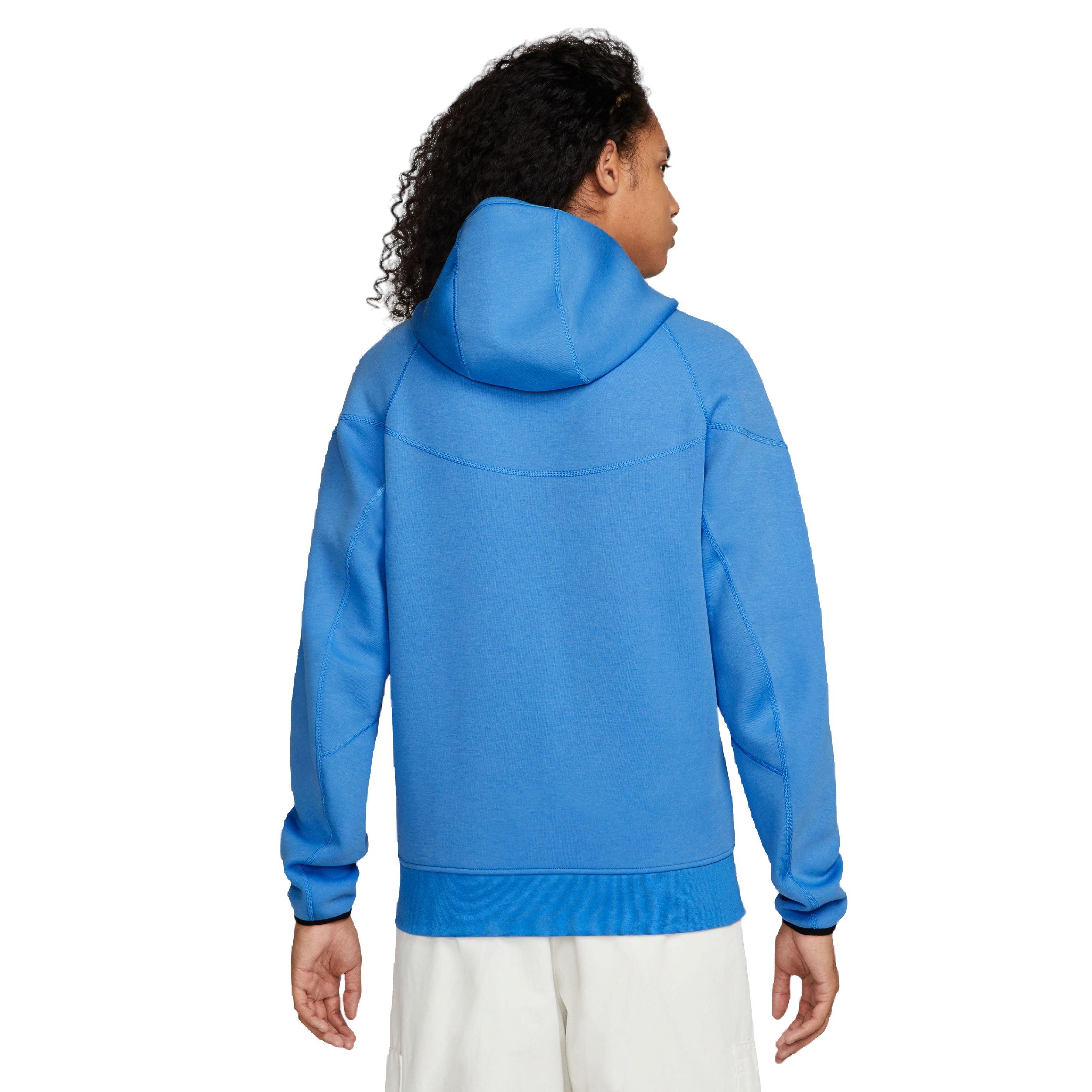 Nike Men's Sportswear Tech Fleece Full-Zip Windrunner Jacket-Blue - Hibbett