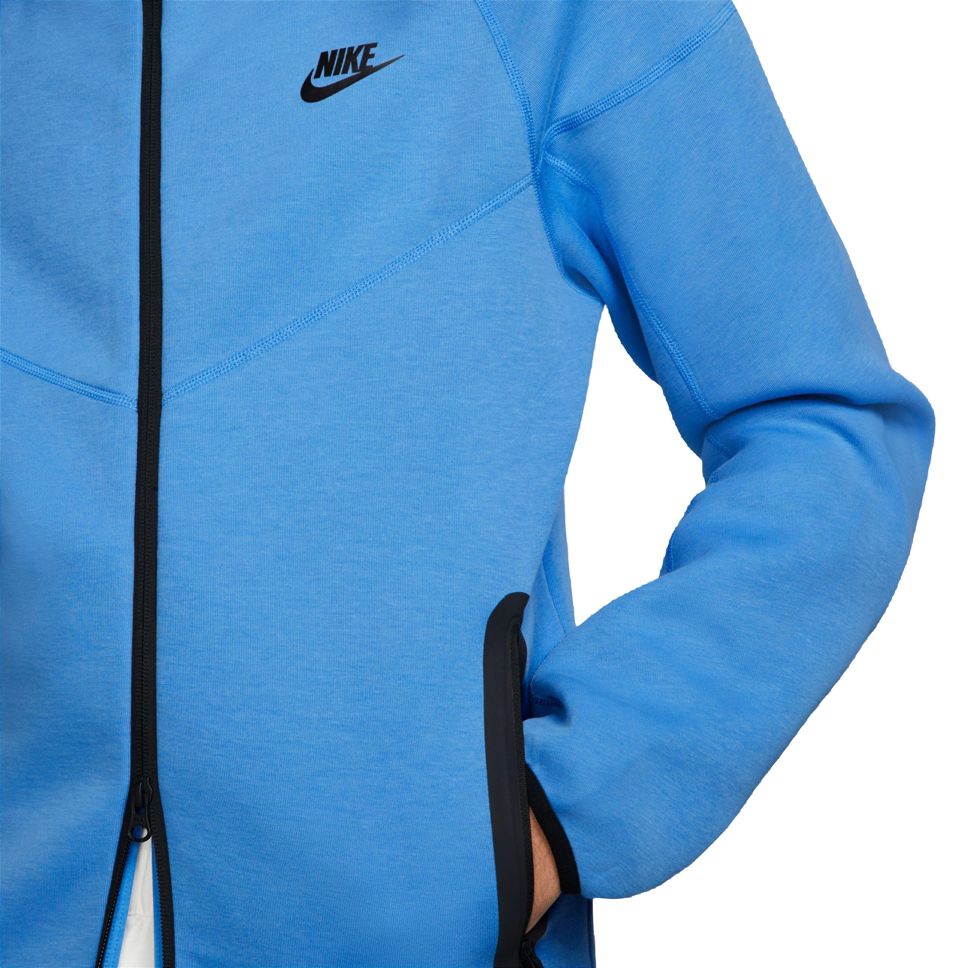 Nike Men's Sportswear Tech Fleece Full-Zip Windrunner Jacket-Blue