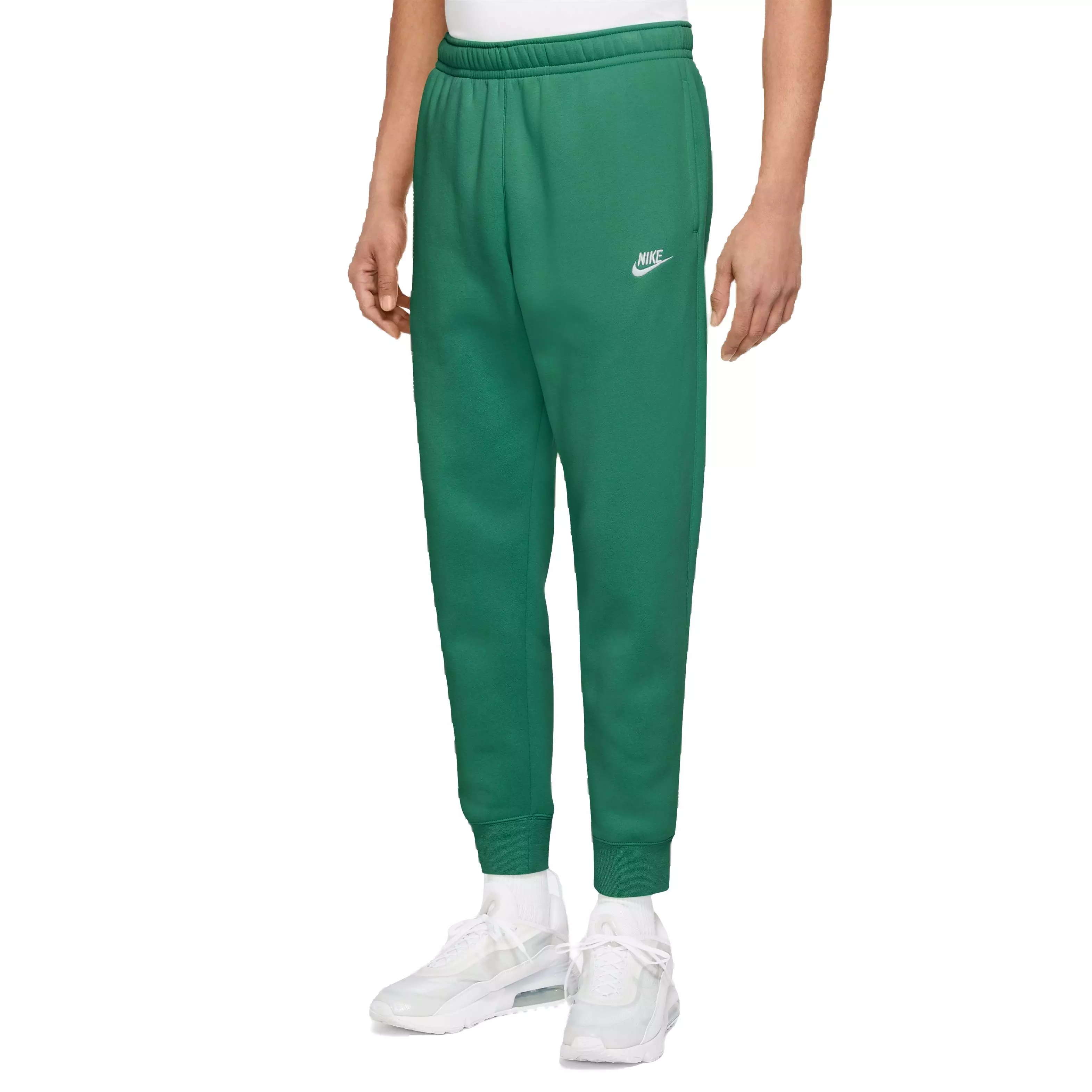 Nike Men's Sportswear Club Fleece Joggers-Green - GREEN