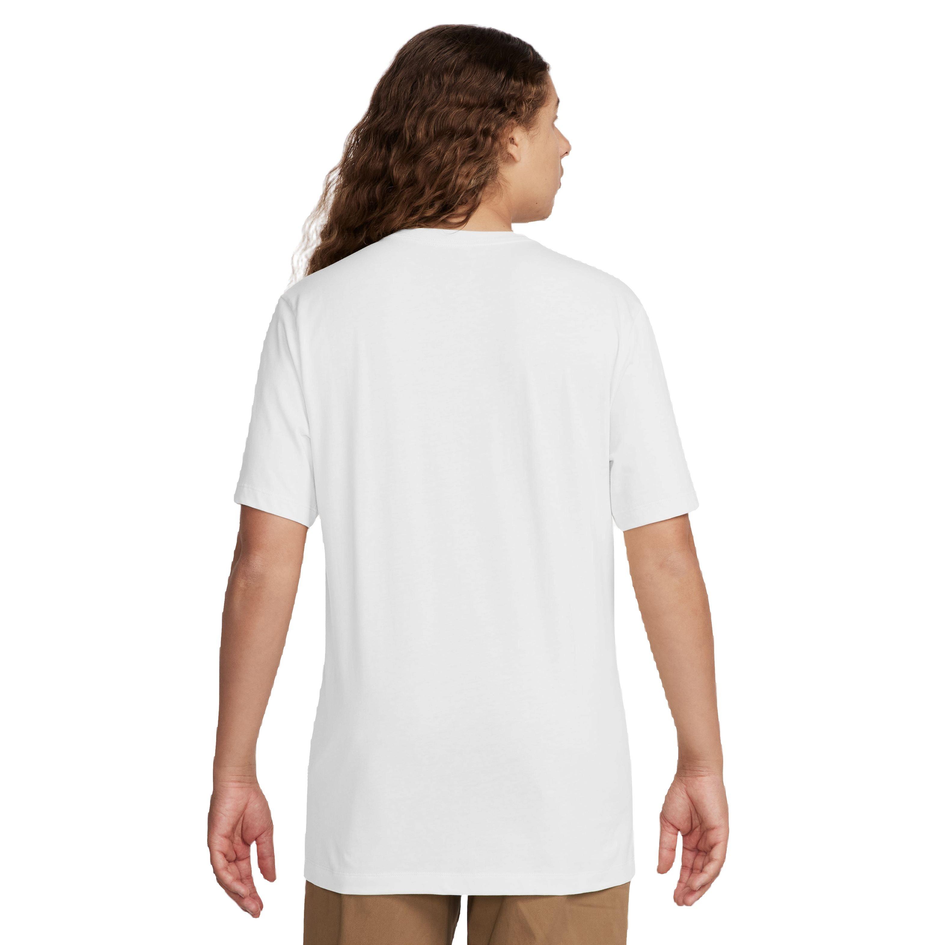 Nike Men's Futura 5MO Tee - White - WHITE Thumbnail View 2