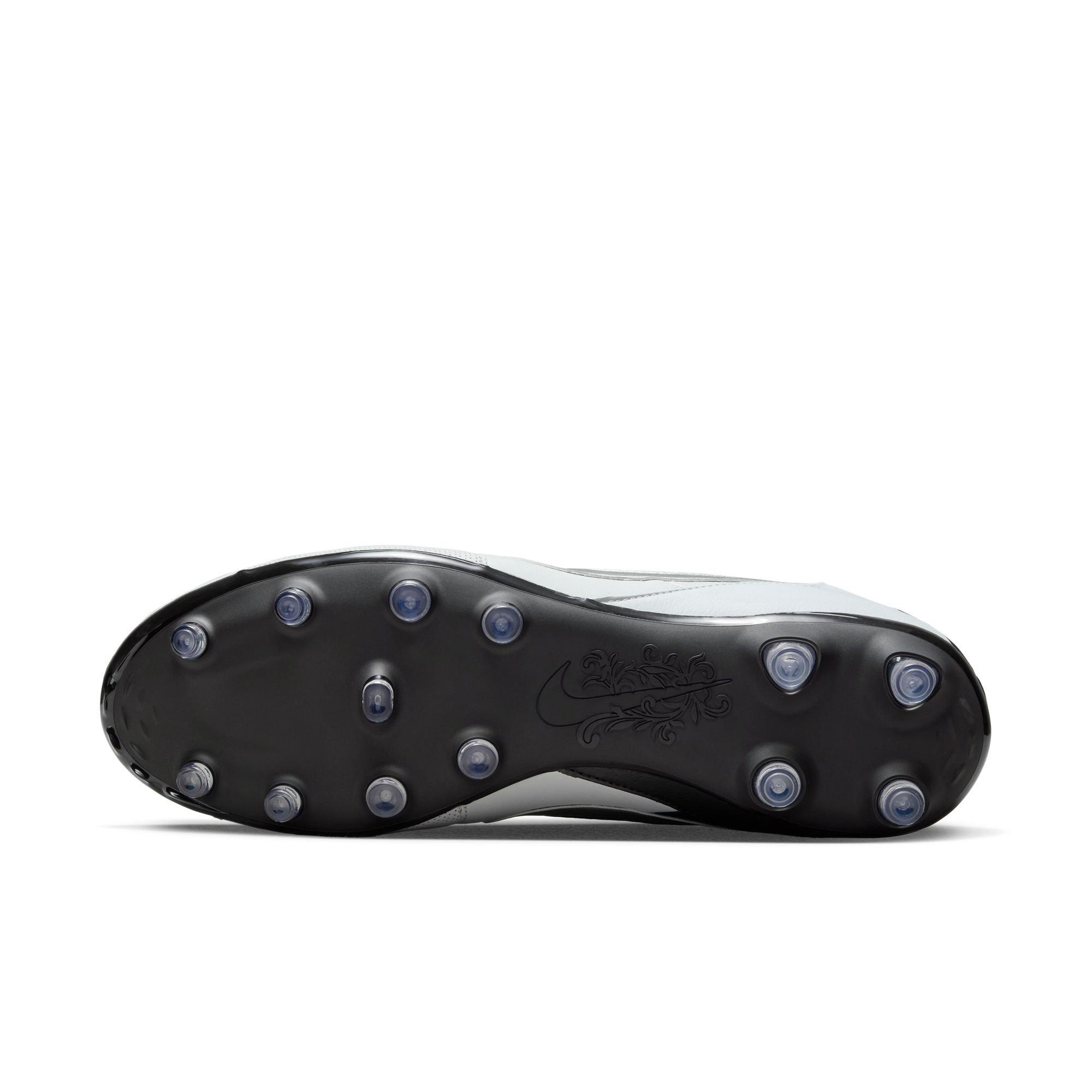 Nike Premier 3 FG "Photon Dust/Metallic Silver/Black" Men's Soccer Cleat - SILVER/BLACK Thumbnail View 12