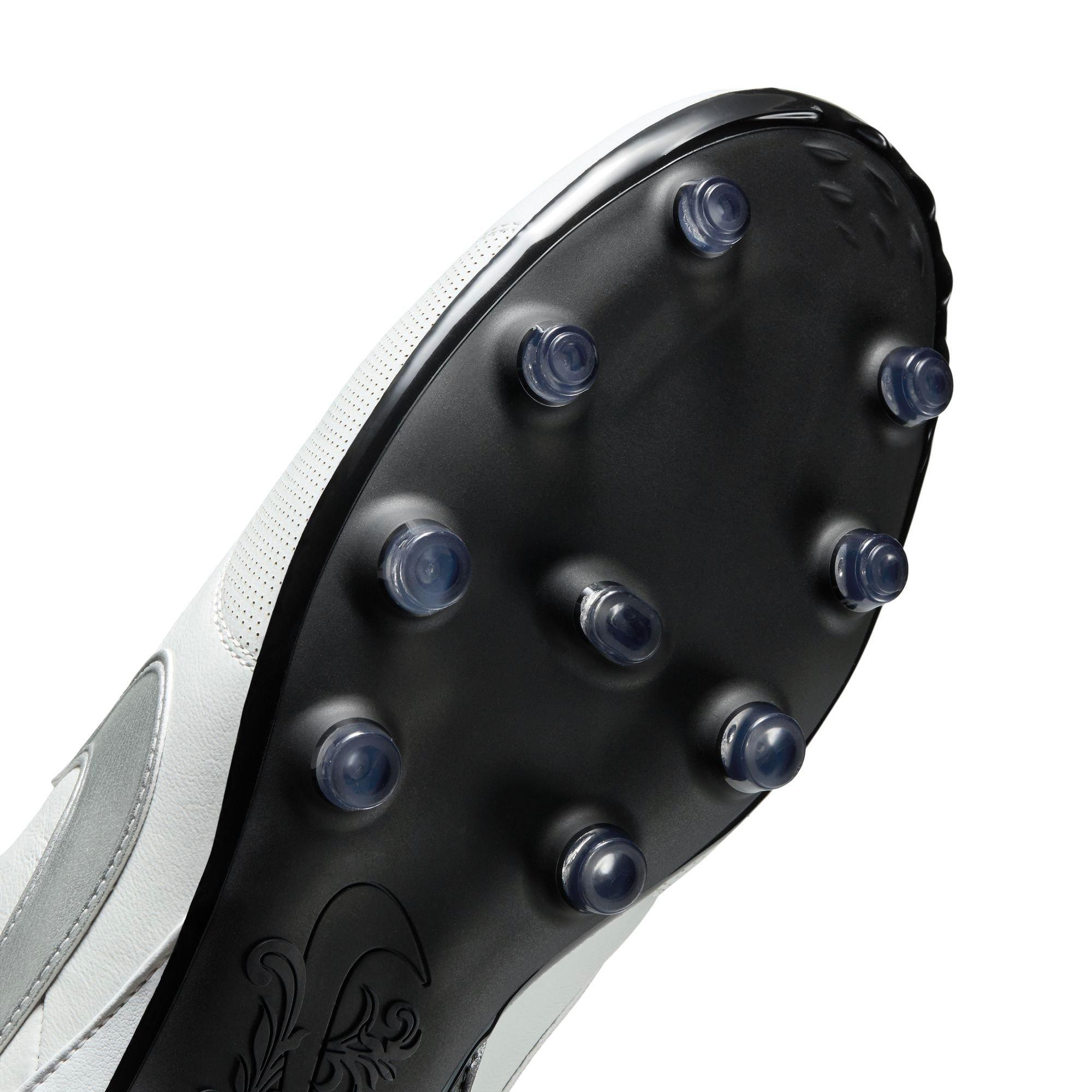 Nike Premier 3 FG "Photon Dust/Metallic Silver/Black" Men's Soccer Cleat - SILVER/BLACK Thumbnail View 7