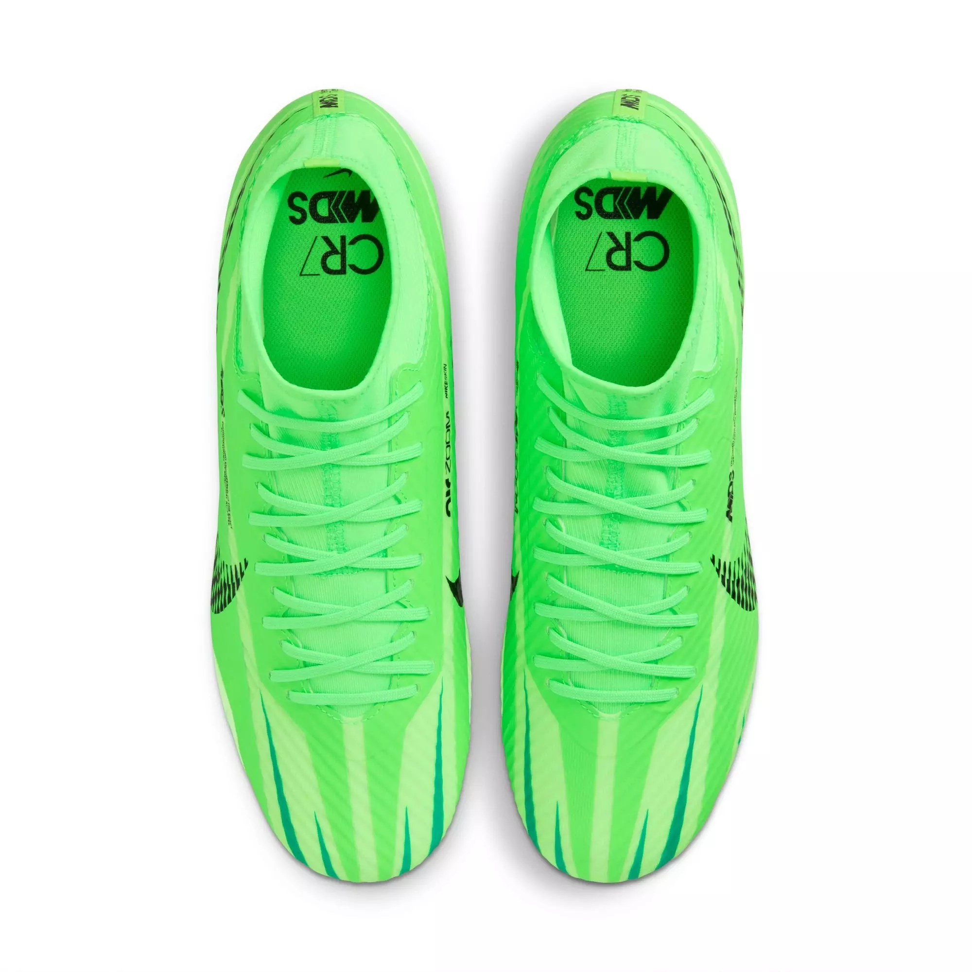Nike Zoom Ronaldo Superfly 9 Academy Mercurial Dream Speed MG "Green Strike/Black/Stadium Green" Men's Soccer Cleat - GREEN/BLACK