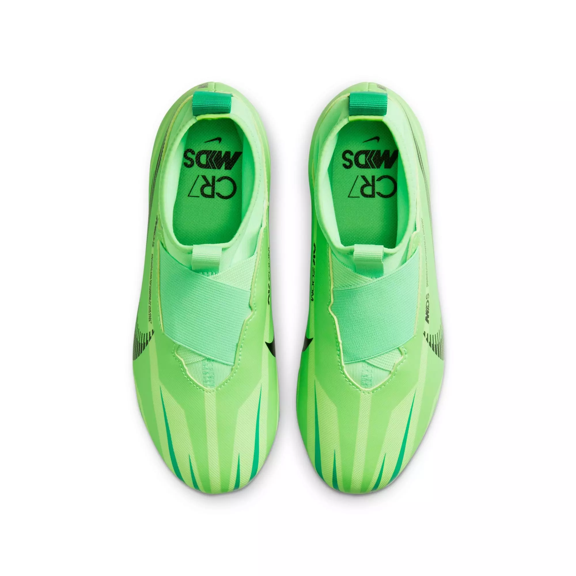 Nike Jr. Ronaldo Superfly 9 Academy Dream Speed MG "Green Strike" Grade School Boys' Soccer Cleat - GREEN/BLACK