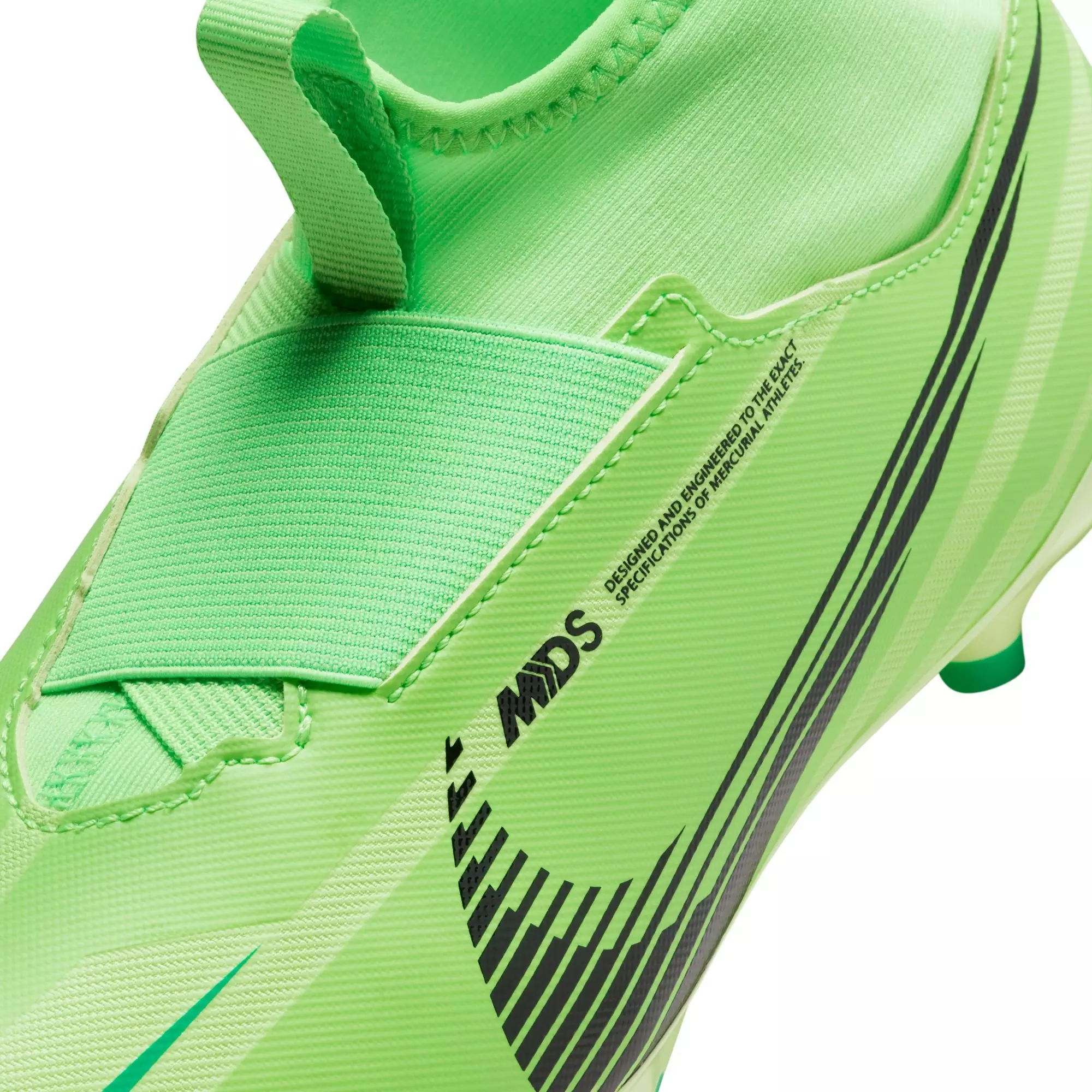 Nike Jr. Ronaldo Superfly 9 Academy Dream Speed MG "Green Strike" Grade School Boys' Soccer Cleat - GREEN/BLACK