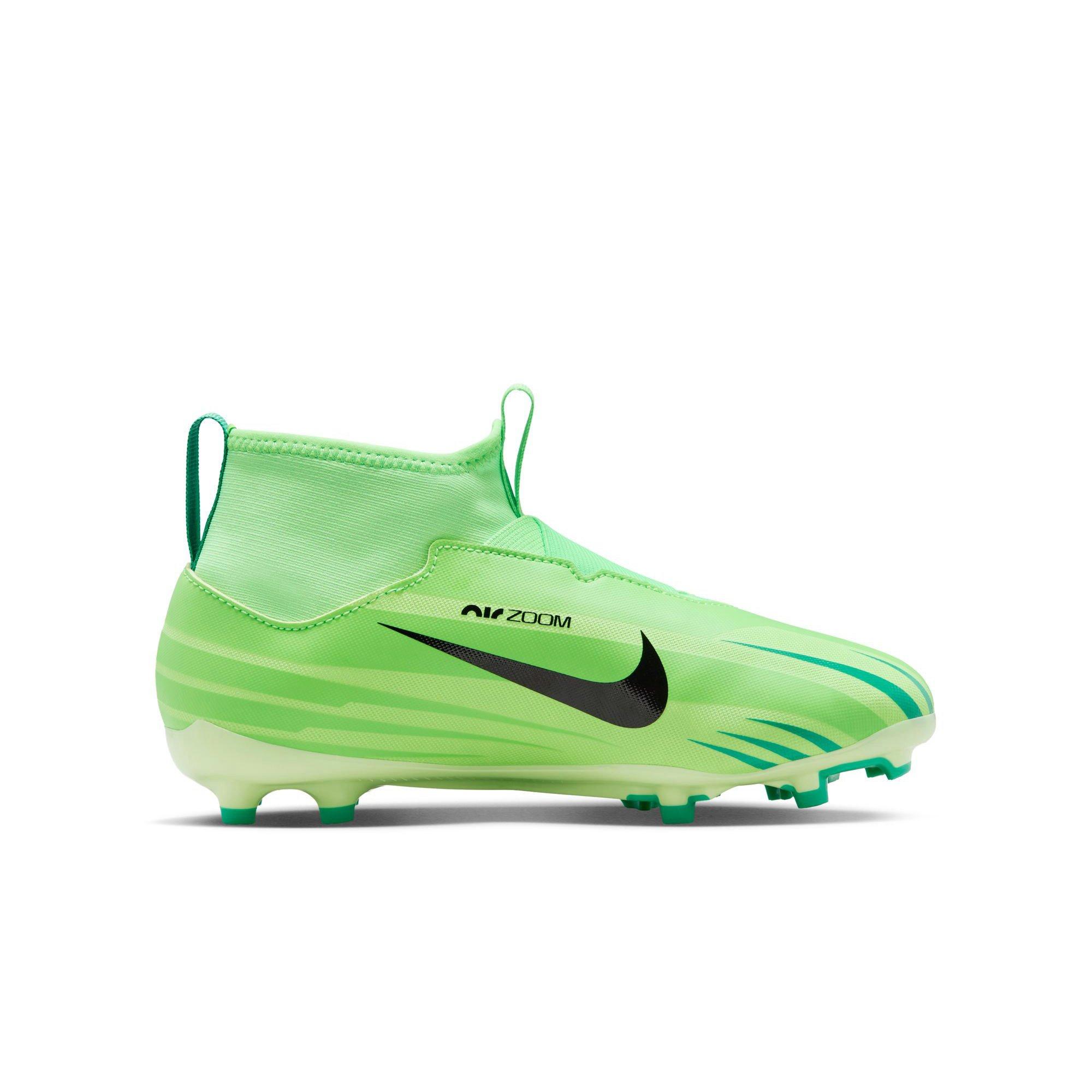Nike Jr. Ronaldo Superfly 9 Academy Dream Speed MG "Green Strike" Grade School Boys' Soccer Cleat - GREEN/BLACK Thumbnail View 2