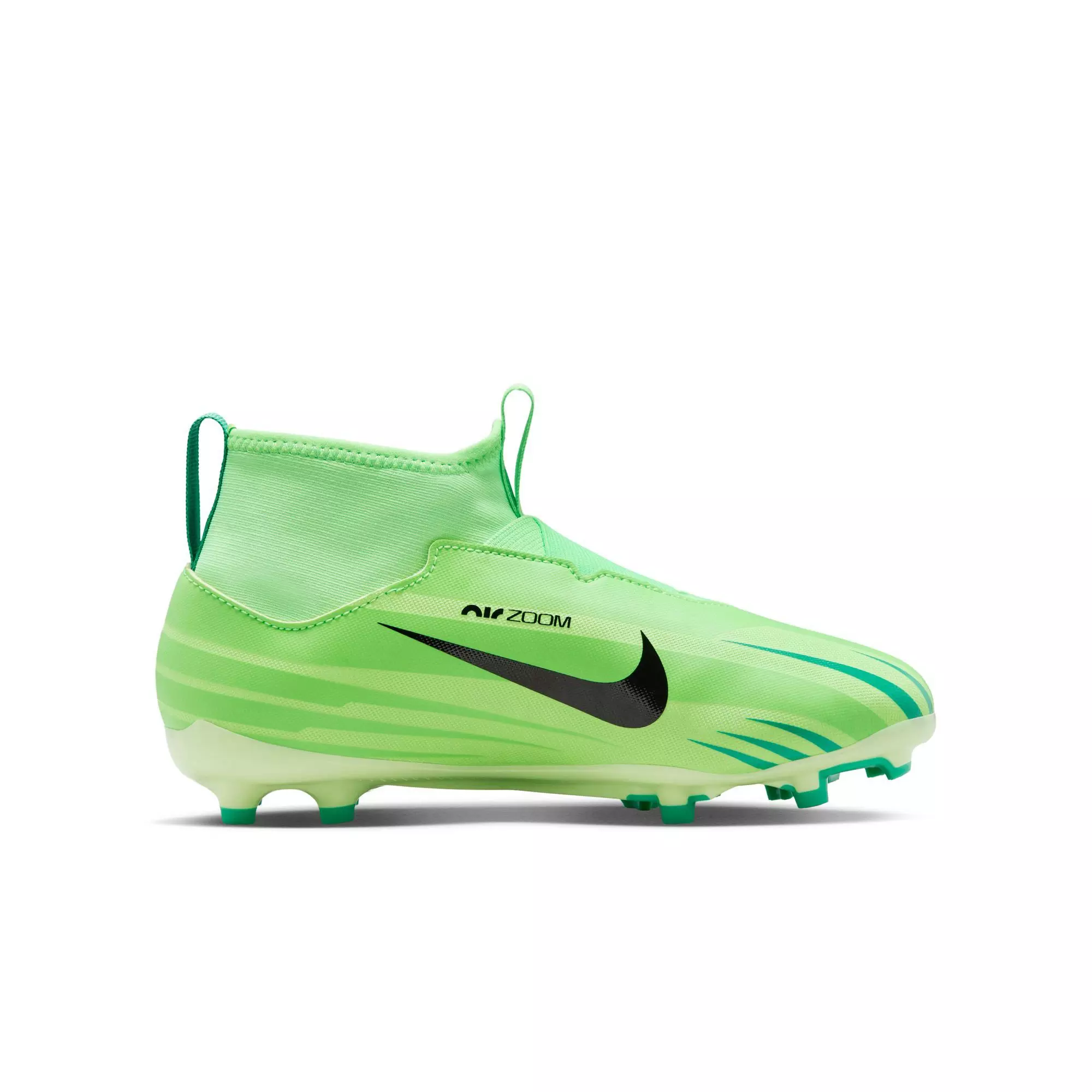 Nike Jr. Ronaldo Superfly 9 Academy Mercurial Dream Speed MG "Green Strike" Grade School Boys' Soccer Cleat - GREEN/BLACK