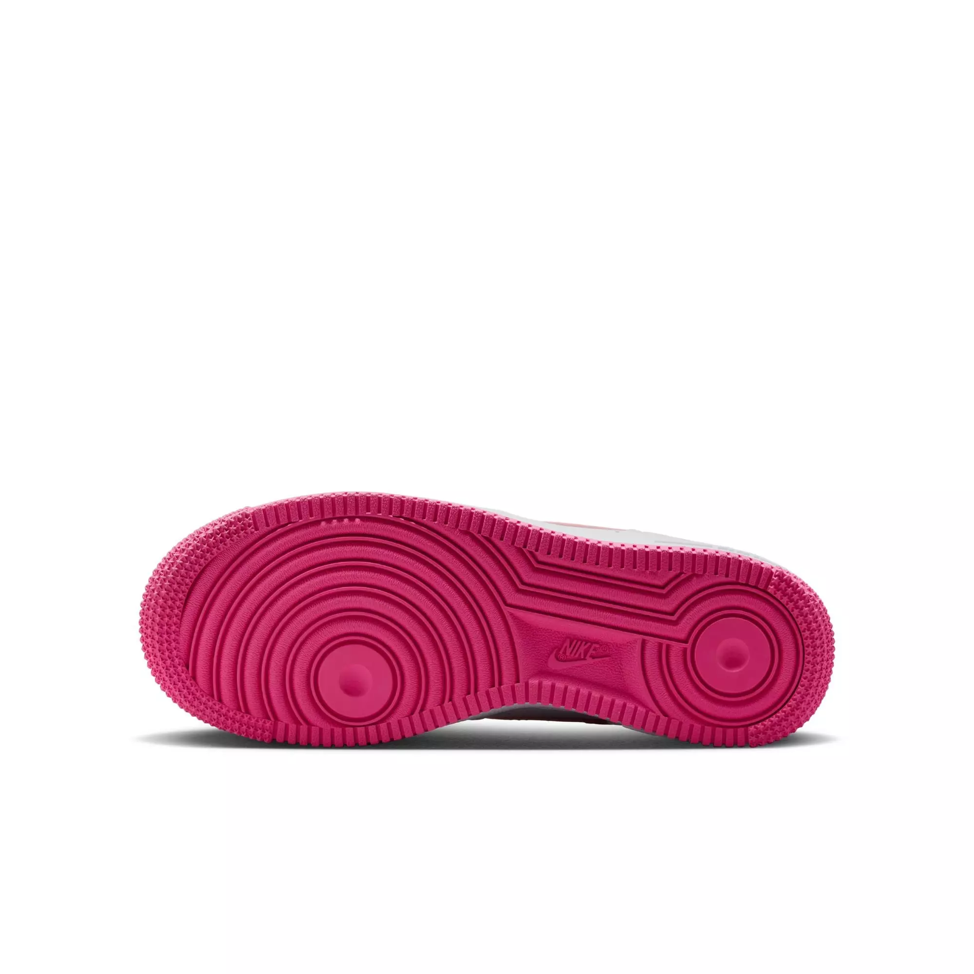 Nike Air Force 1 LV8 2 "White/Laser Fuchsia" Preschool Girls' Shoe - WHITE/PINK