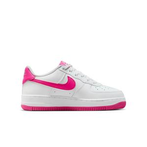 Nike Air Force 1 LV8 2 "White/Laser Fuchsia" Preschool Girls' Shoe