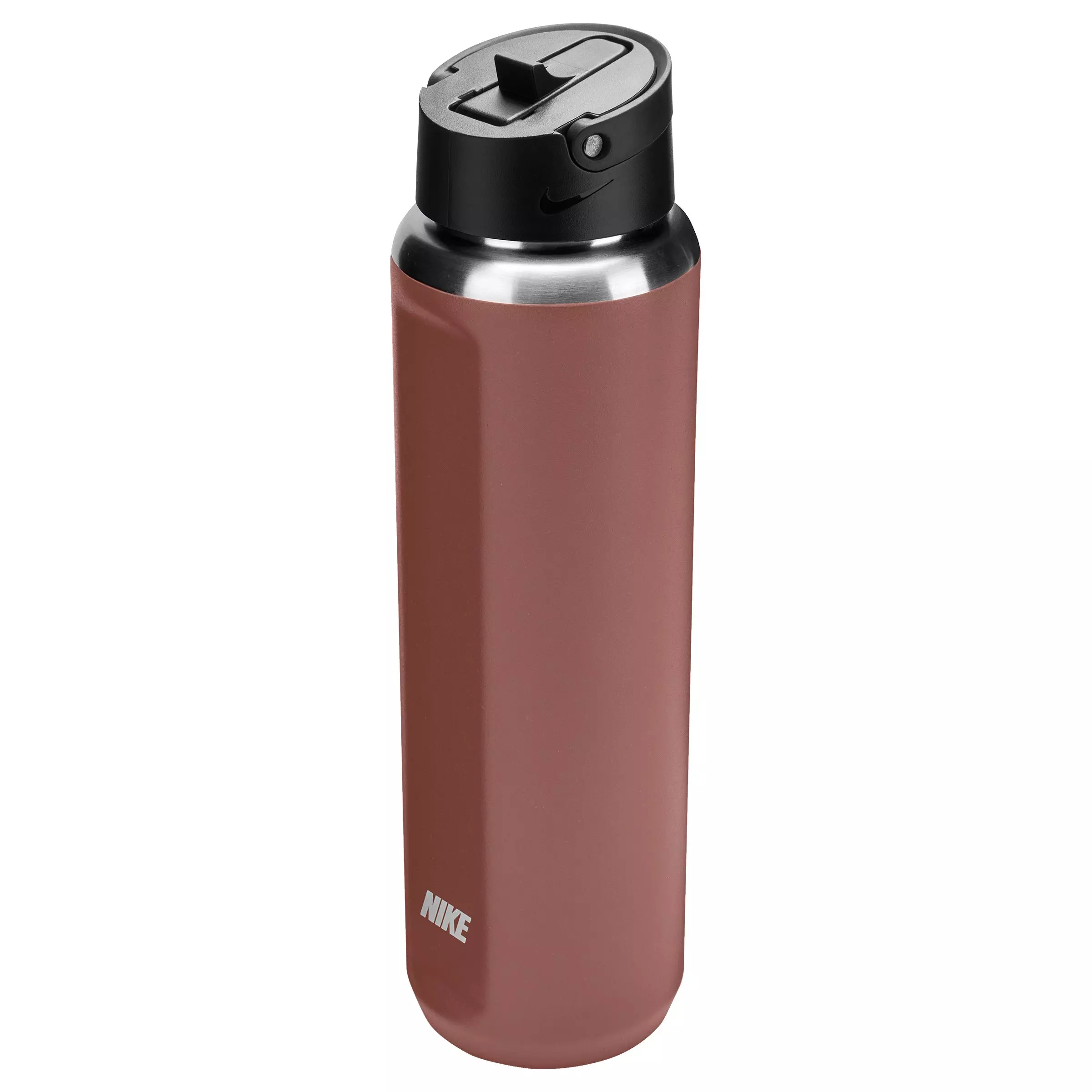 Nike 24oz. Recharge Stainless Steel Straw Water Bottle-Brown - BROWN